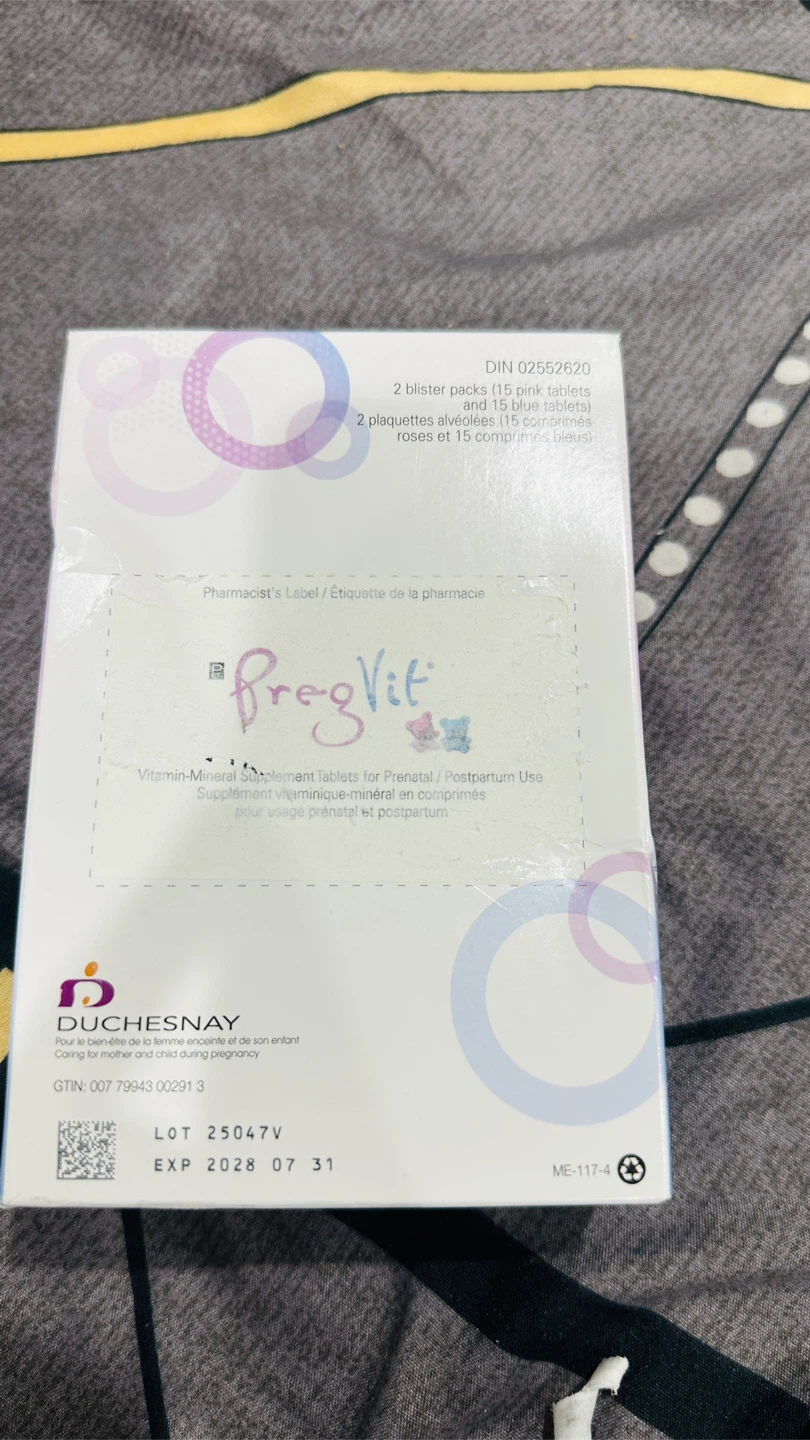Duchesnay PregVit Vitamin-Mineral Supplement