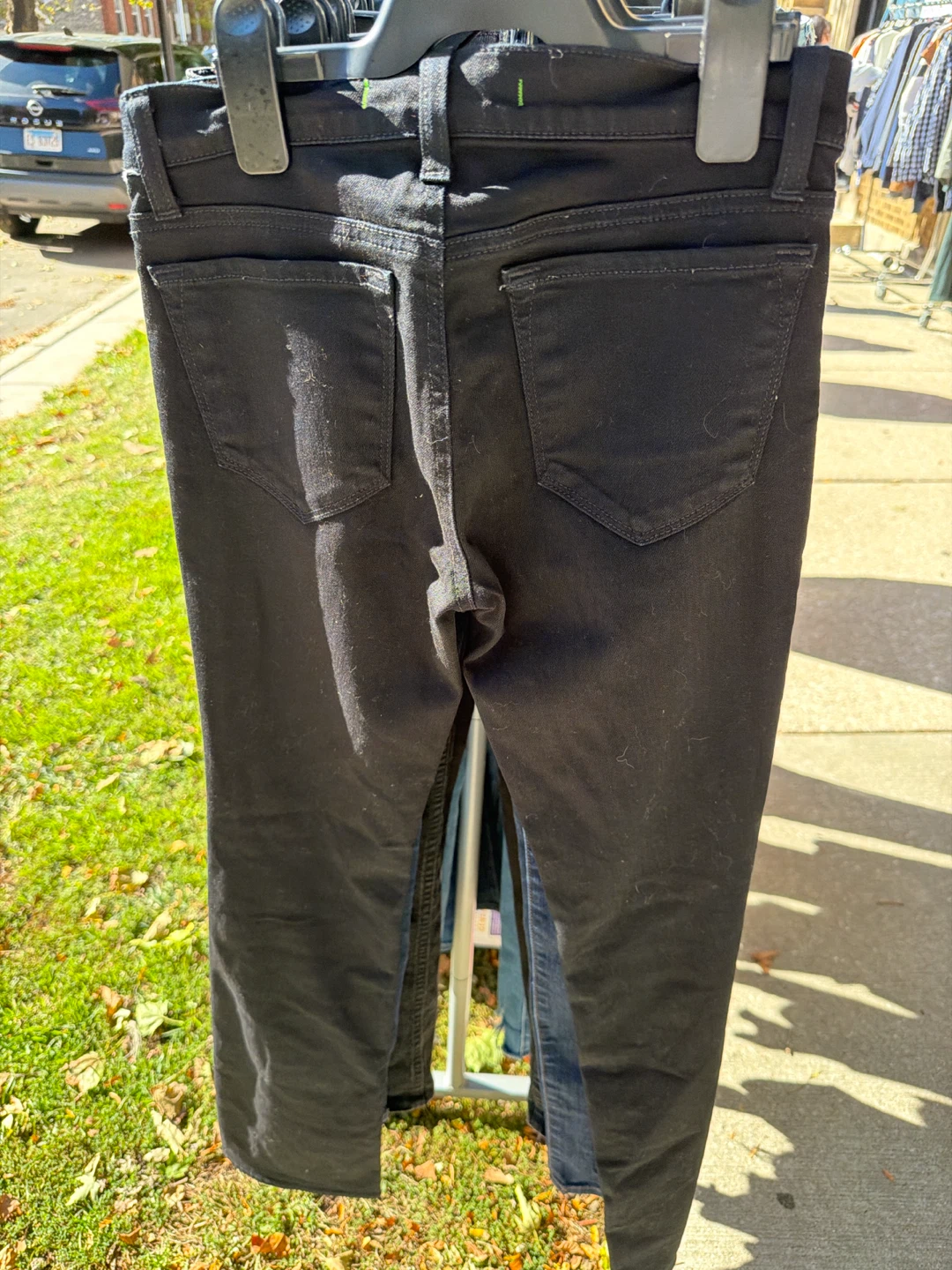 Black Denim Jeans - photo 2