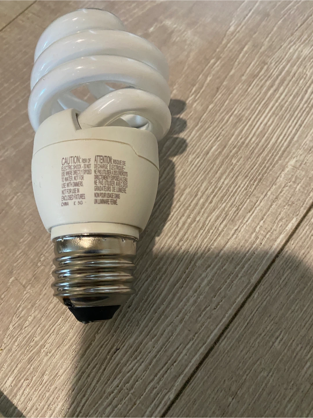 Compliments 13W T2 6500K Spiral Light Bulb