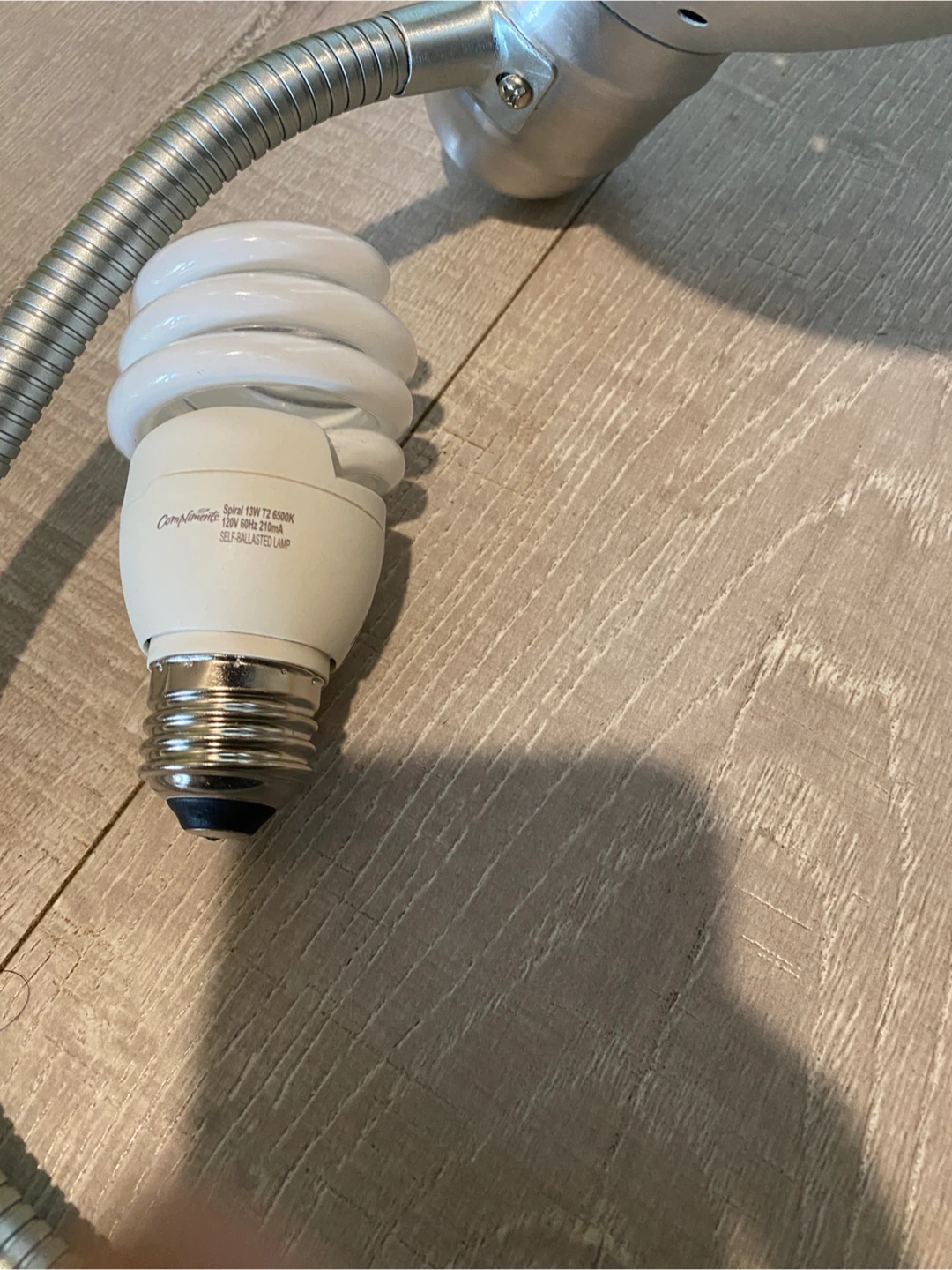 Compliments 13W T2 6500K Spiral Light Bulb - photo 4