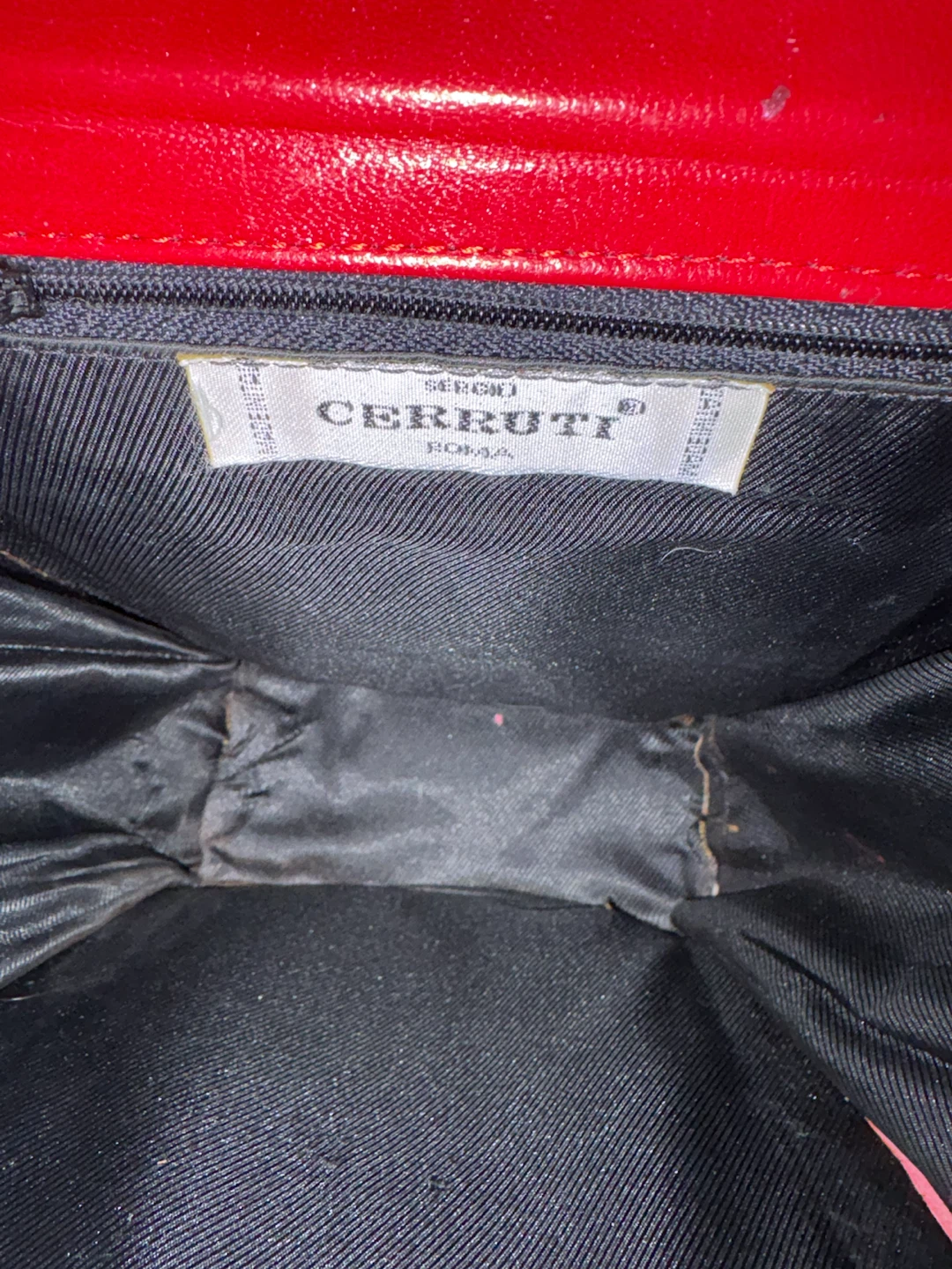 Sergio Cerruti Roma Red Leather Handbag - photo 3