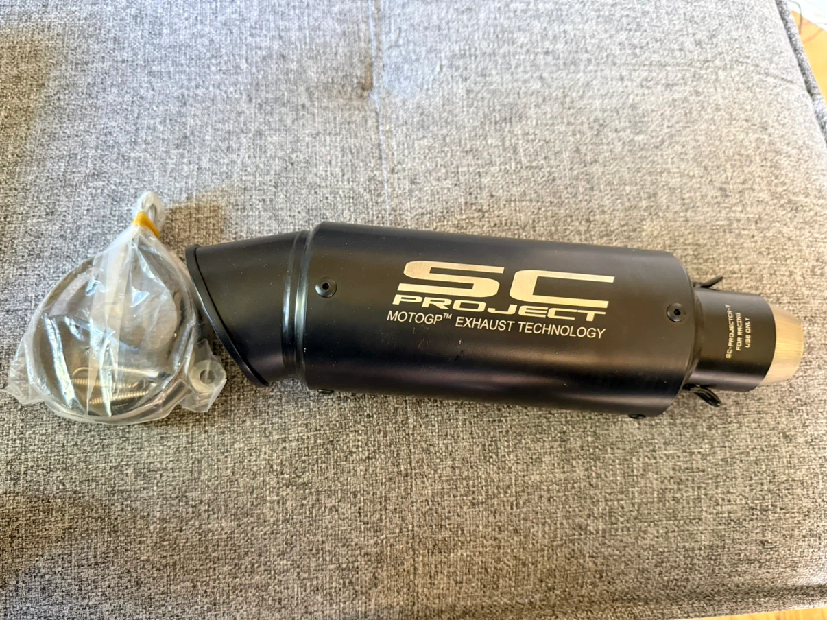 SC Project Motorcycle Exhaust