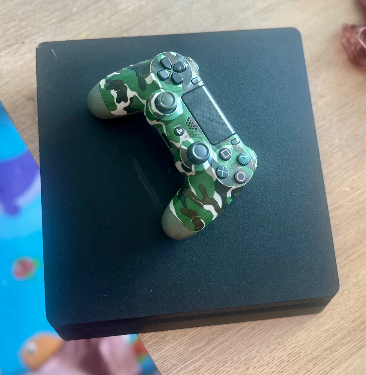 Sony PlayStation 4 Slim Console with Camo Controller