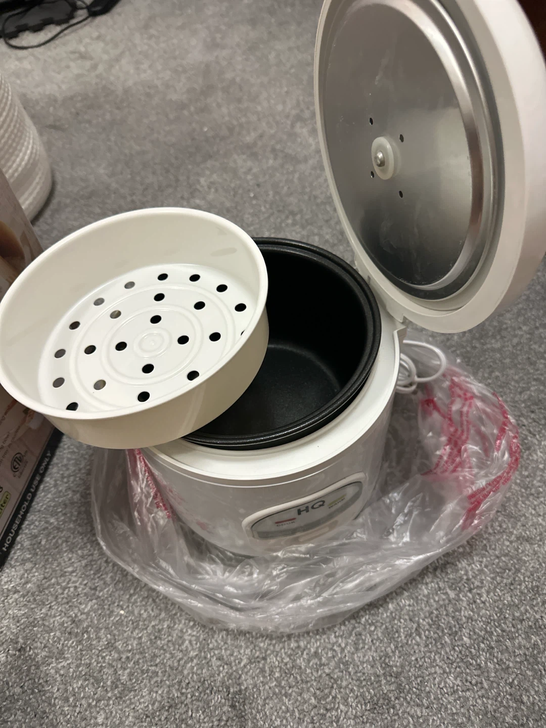 HQ 0.8L 4-Cup Electric Rice Cooker - photo 2