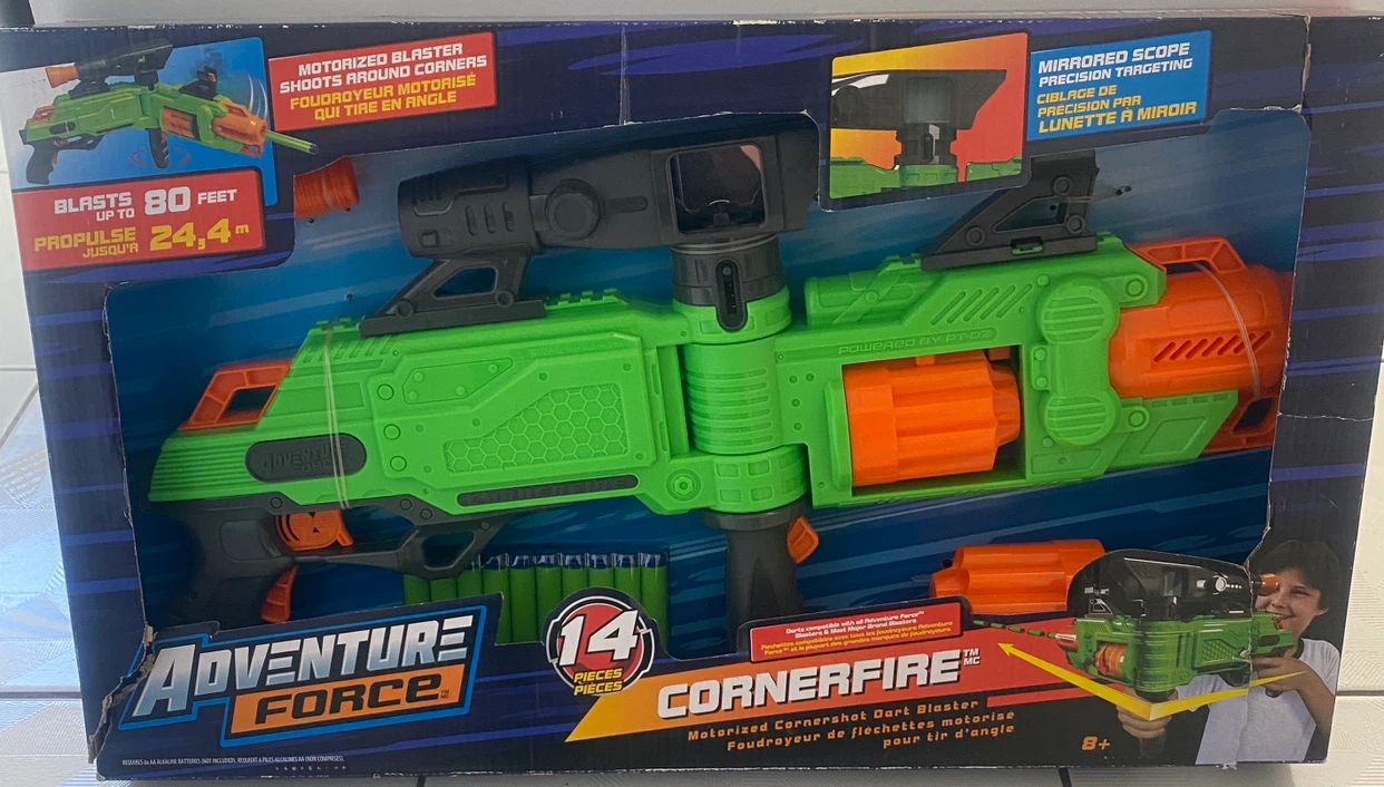 Adventure Force Cornerfire Motorized Dart Blaster Toy - photo 2