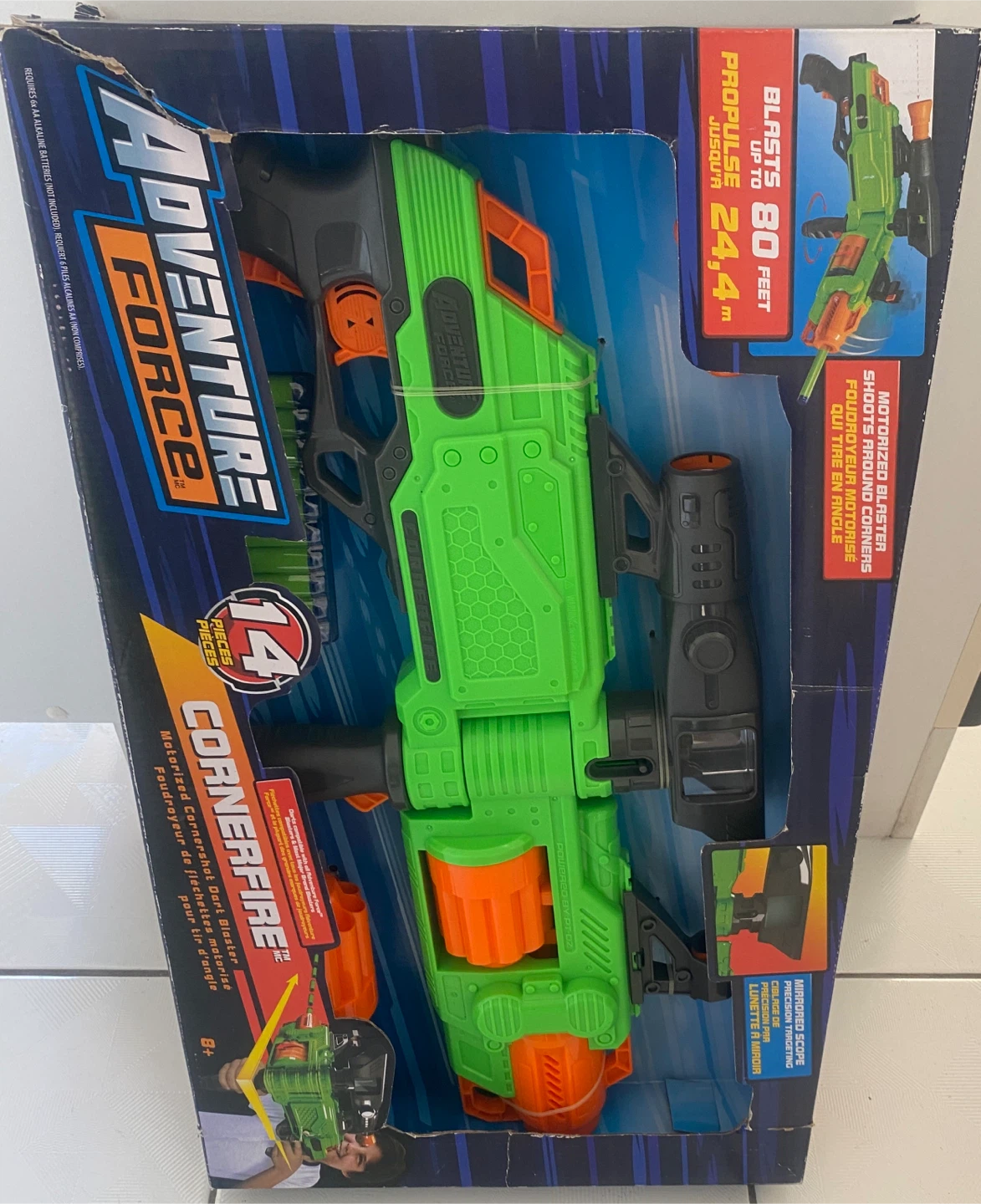 Adventure Force Cornerfire Motorized Dart Blaster Toy - photo 5