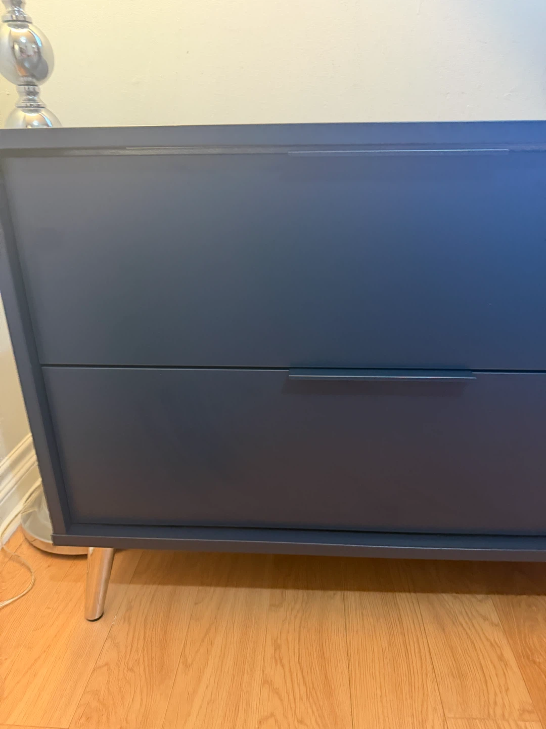 IKEA Navy blue very long  dresser with 4 drawers - photo 2