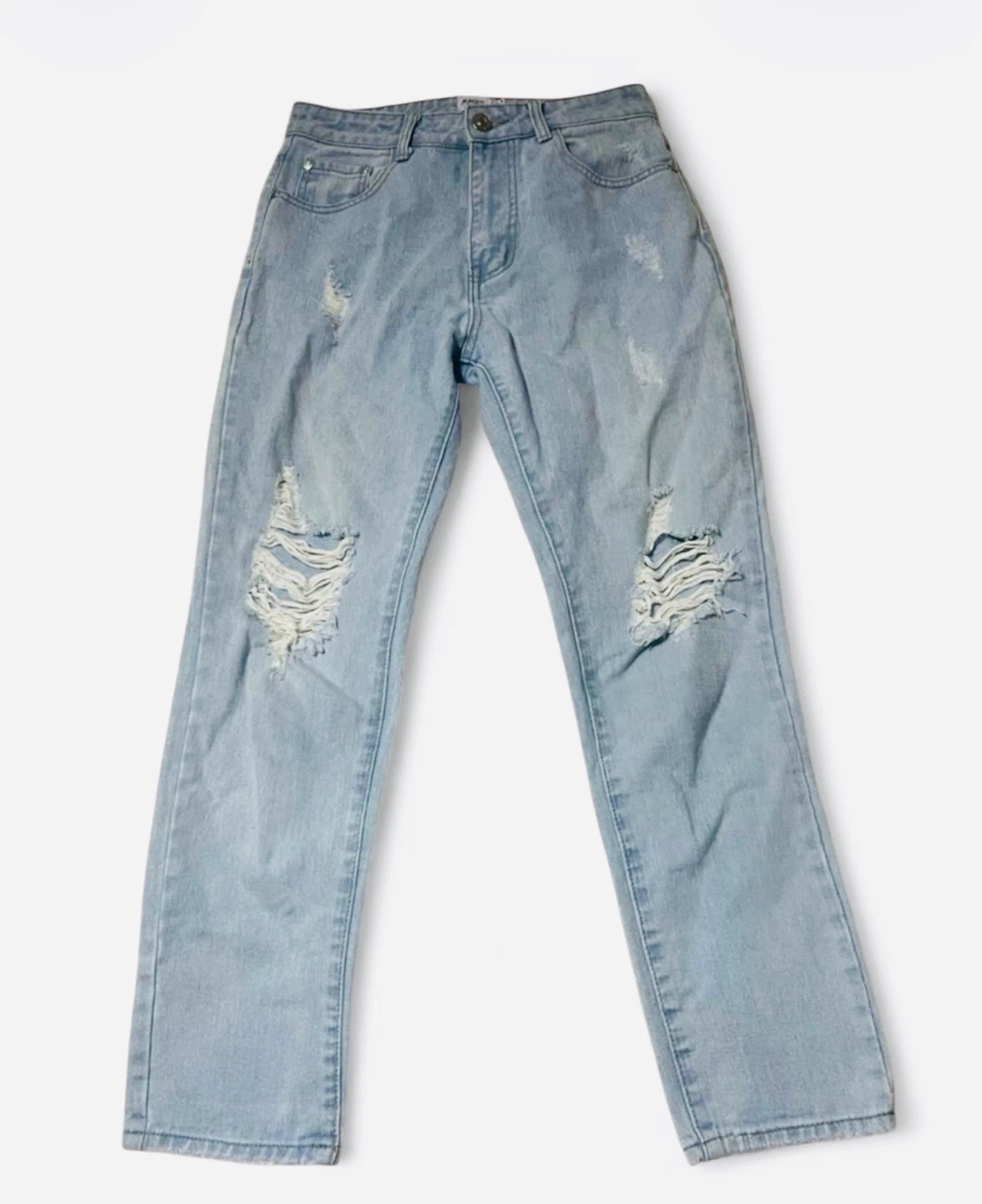 Princess Polly Lighter Wash Jeans
