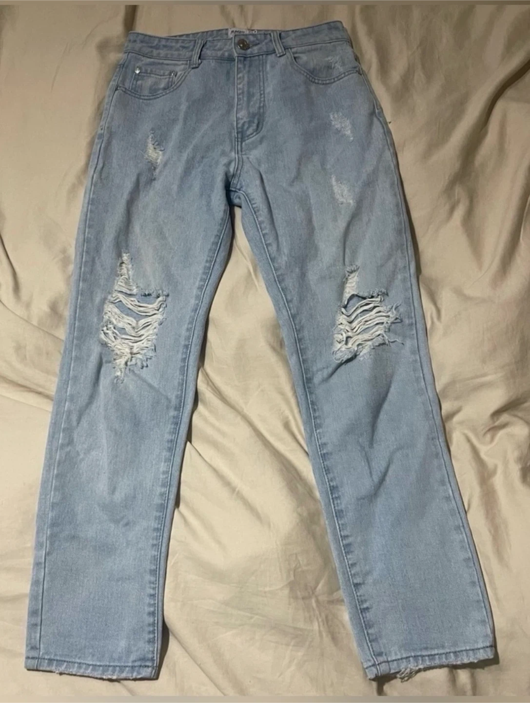 Princess Polly Lighter Wash Jeans - photo 3