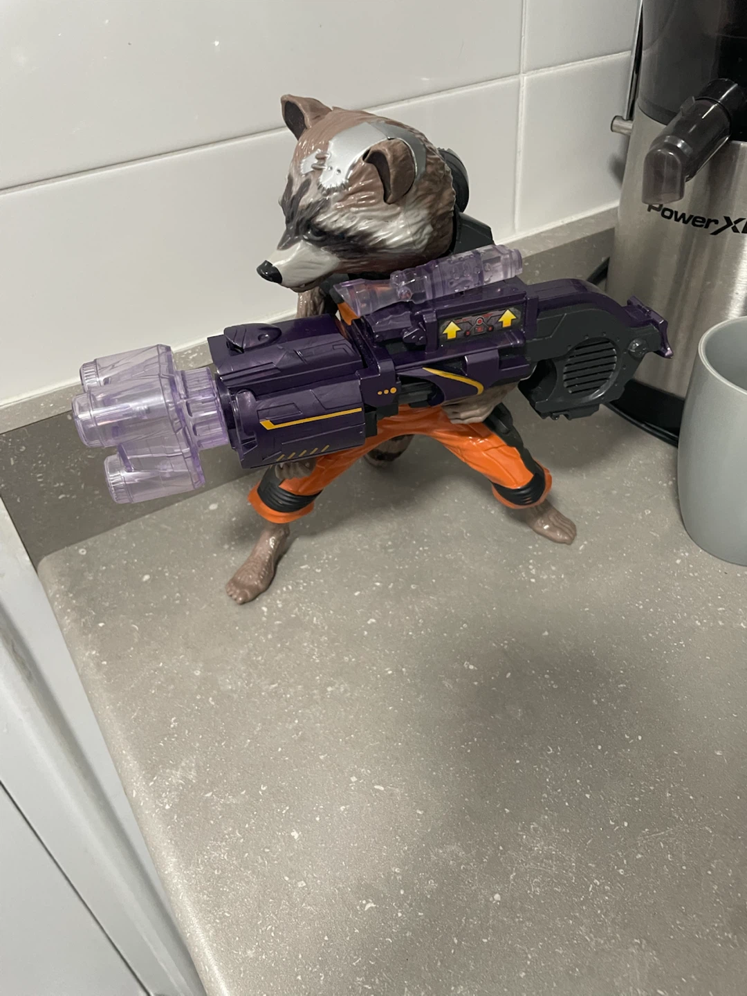 Marvel Guardians of the Galaxy Rocket Raccoon Figure