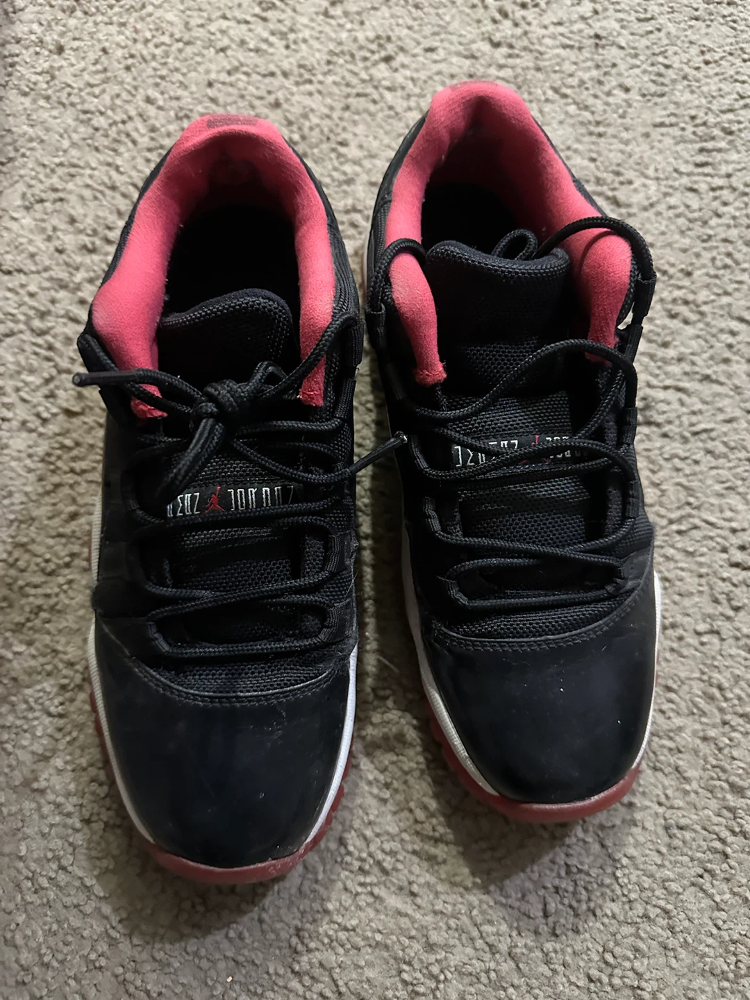Air Jordan 11 Retro Low "Bred" – Size 7 – $20