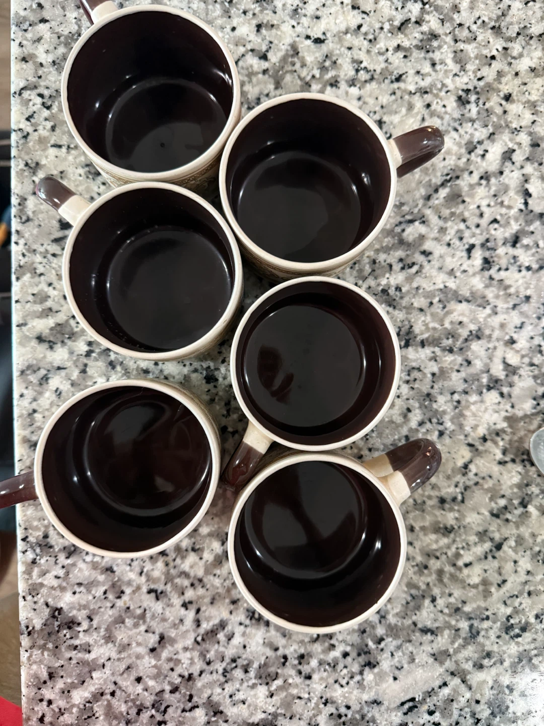 Set of 6 Vintage Style Ceramic Mugs - photo 2