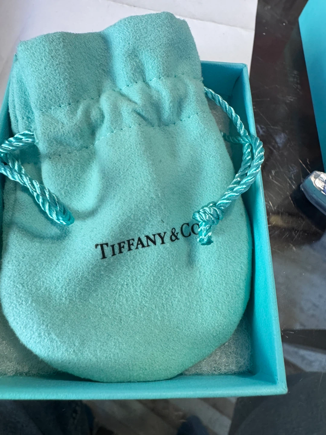 Tiffany & Co. Sterling Silver Mesh Ring size10 - photo 4