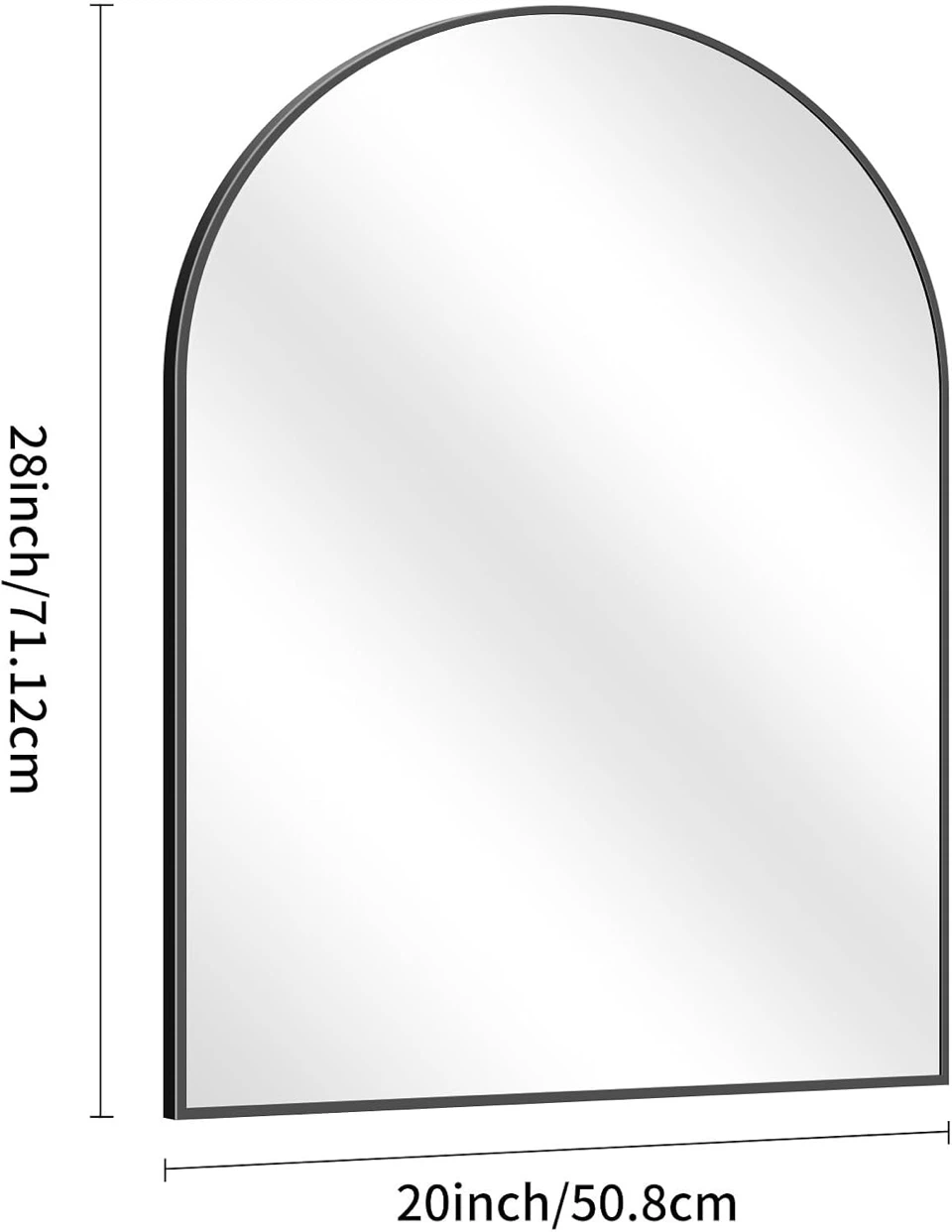 Arched Wall Mirror