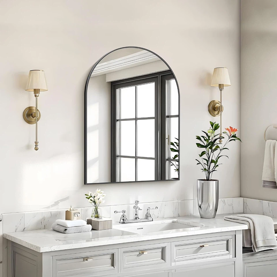 Arched Wall Mirror - photo 2