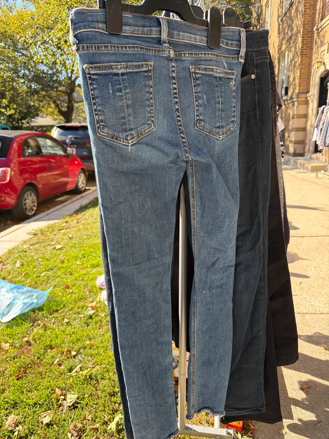 Rag & Bone Distressed Skinny Jeans - photo 2