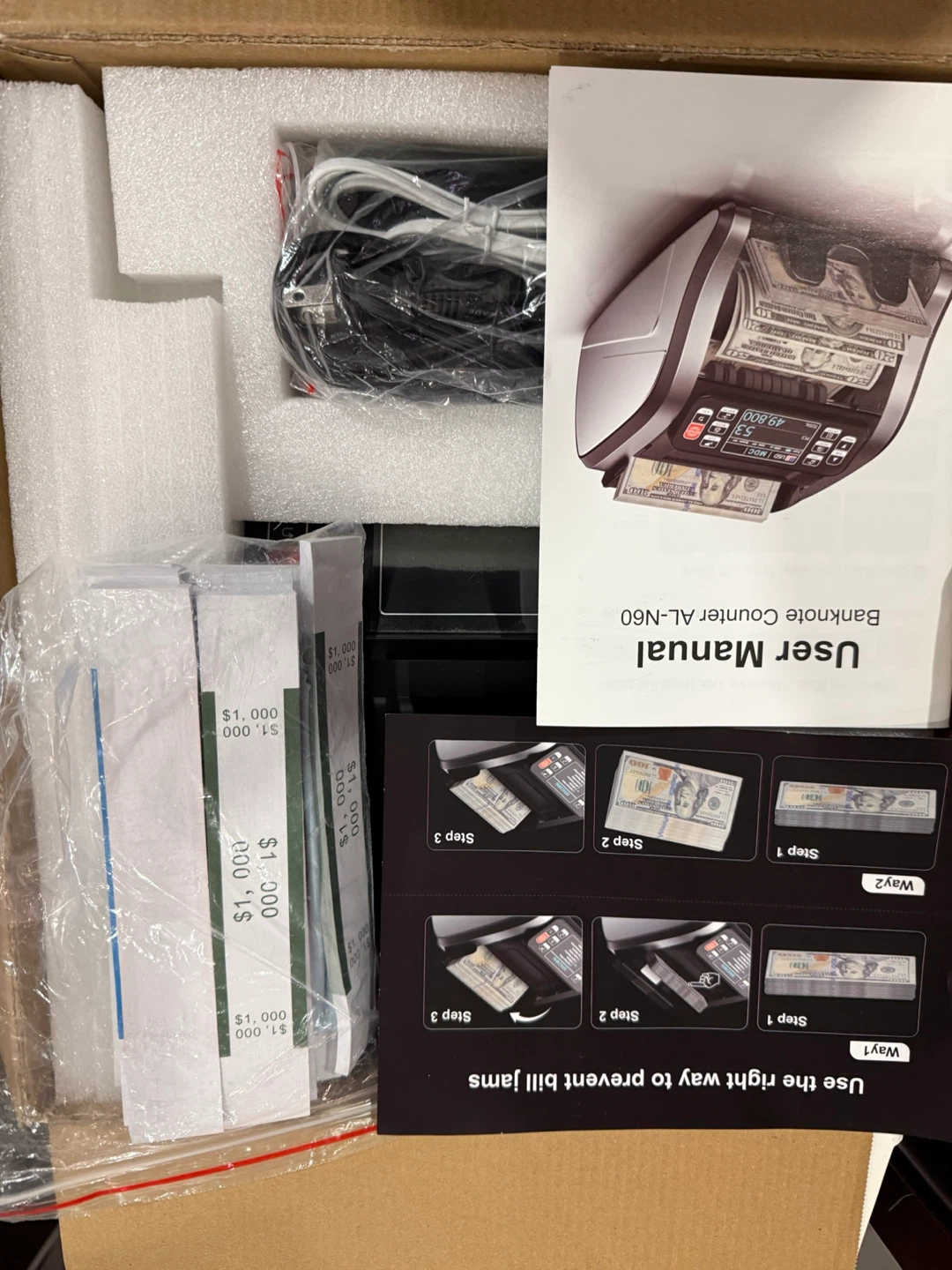 Aneken N60 Multi-Denominations Money Counter - photo 4