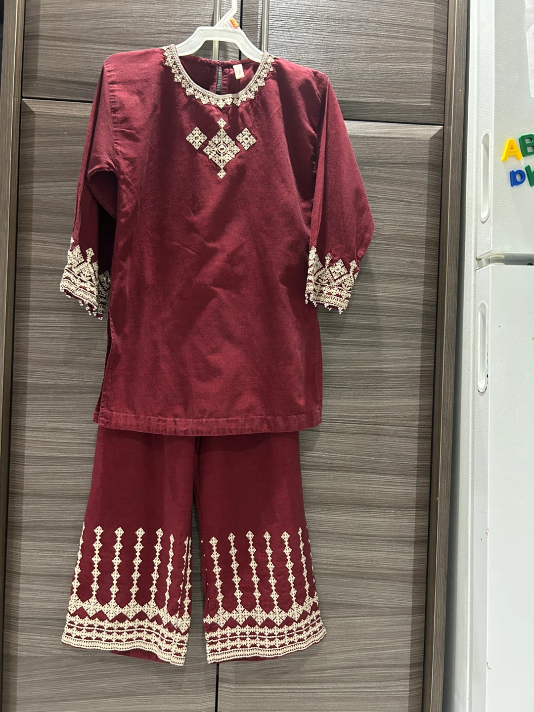 Ethnic Kids Embroidered Two-Piece Set