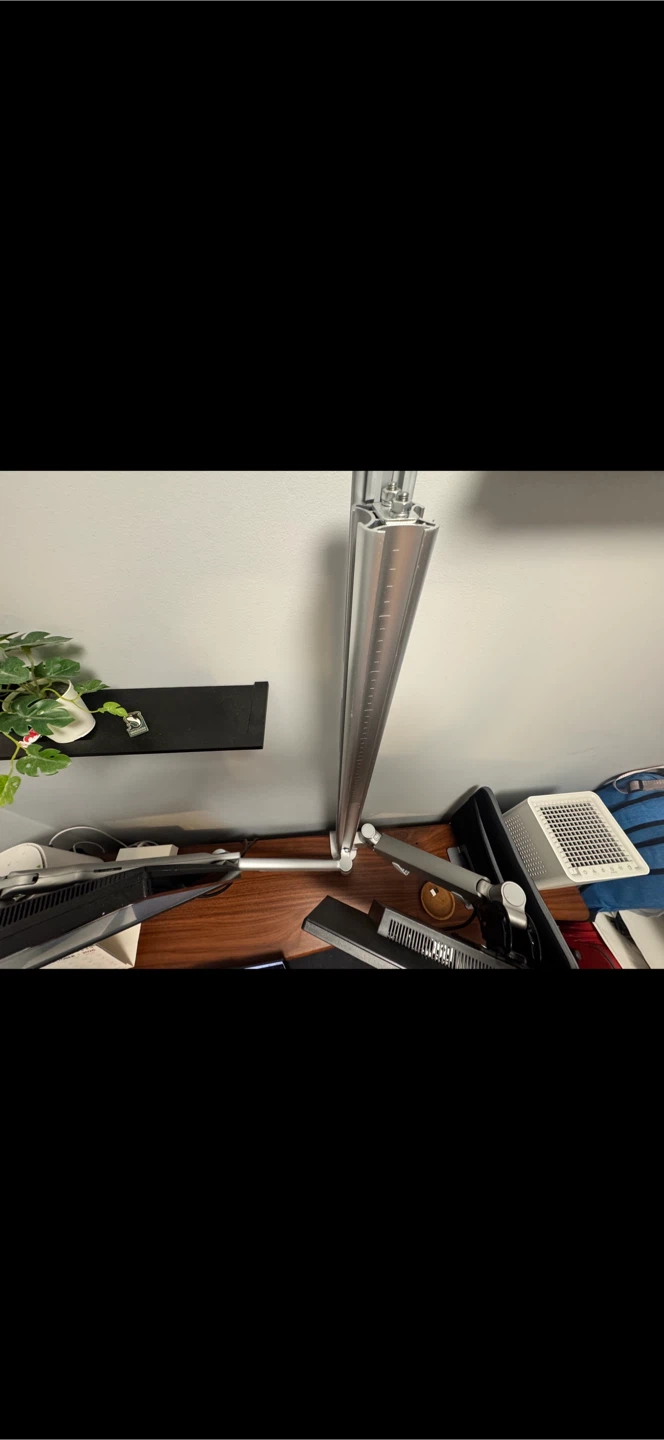 Atdec Dual Monitor Mount – Professional (Silver) - photo 4