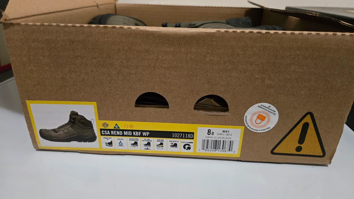 Keen Utility Reno Mid Hiker Boots Size 8. - photo 2