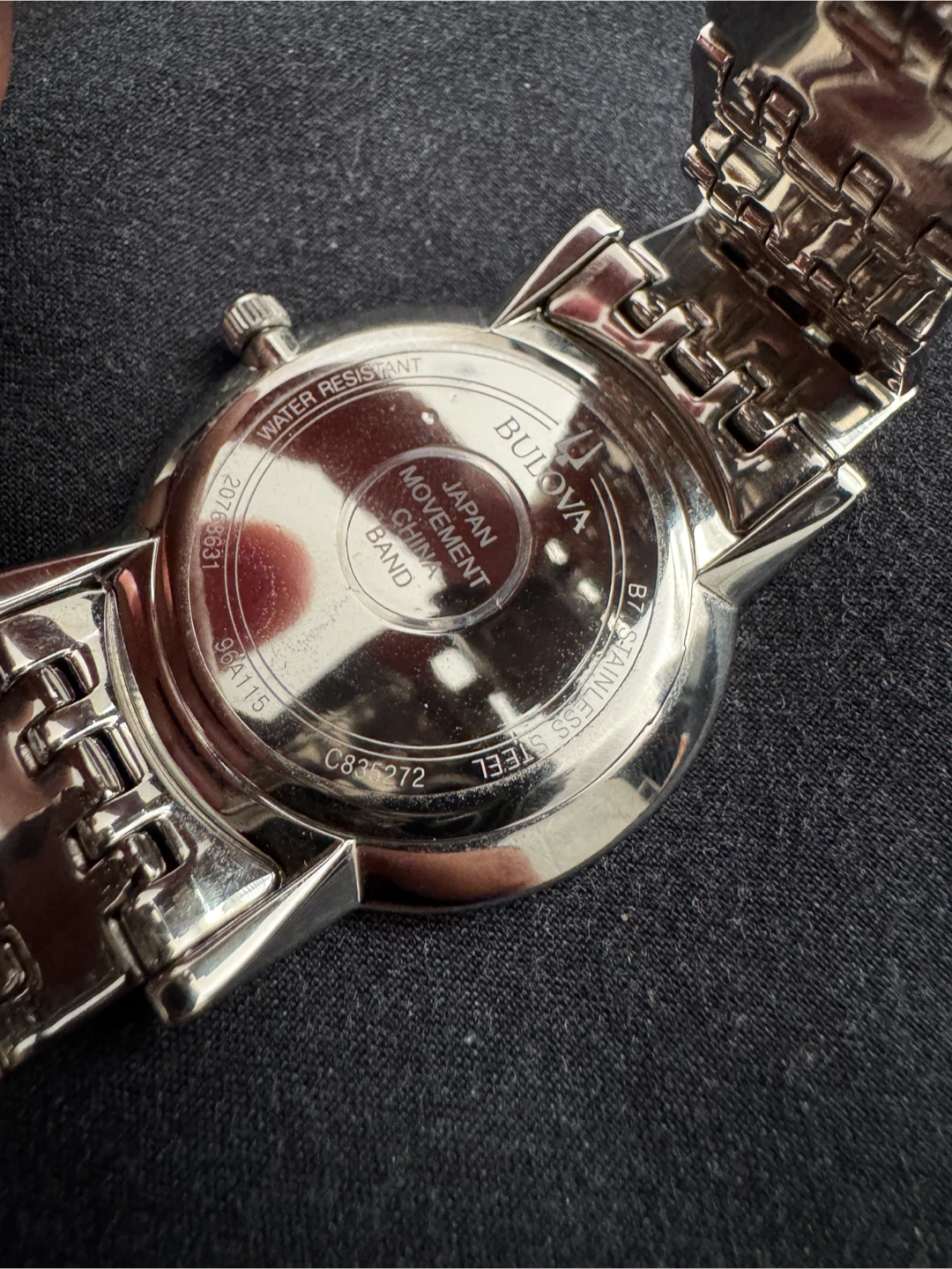 Bulova White Dial Watch - photo 3