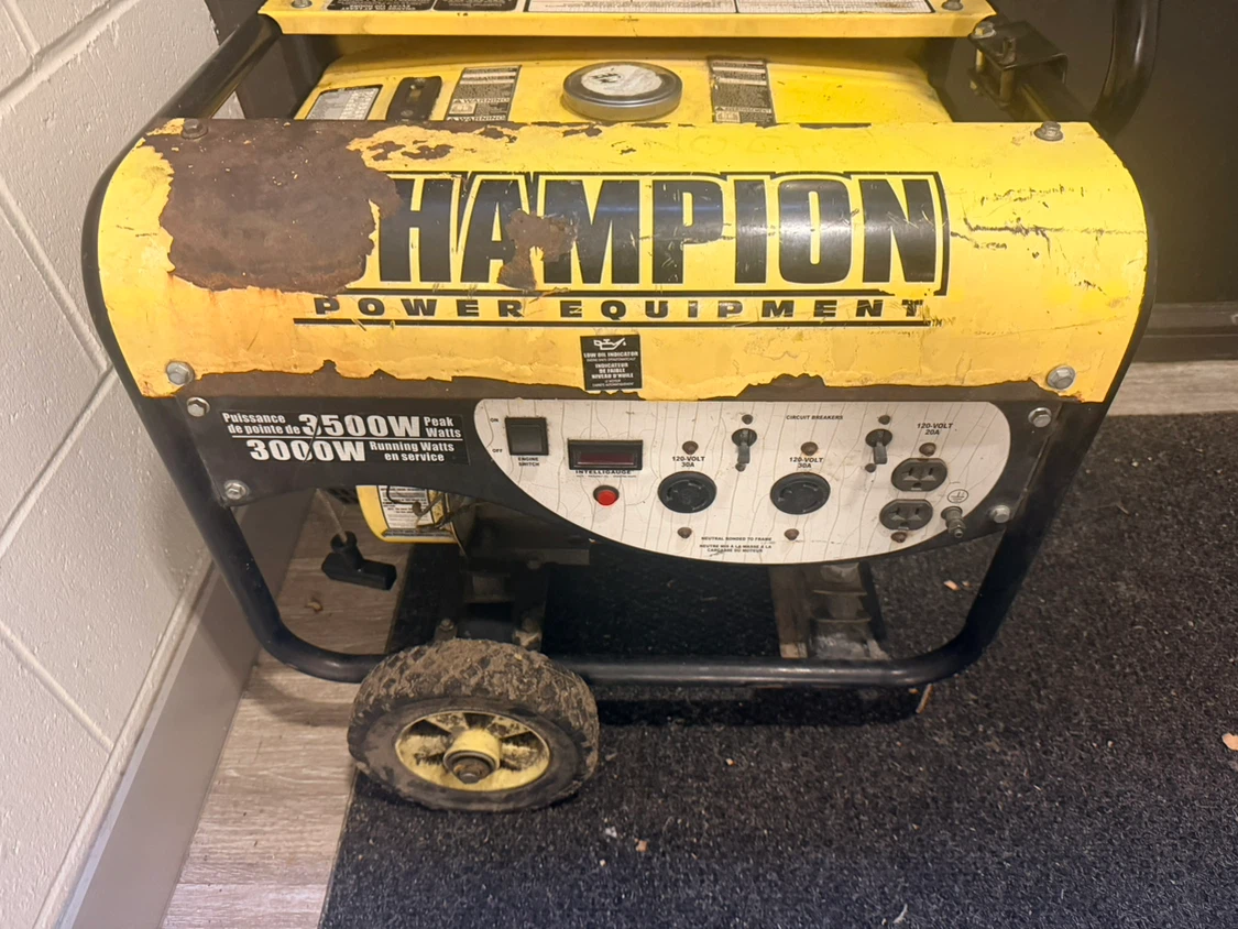Champion 3500W Portable Generator