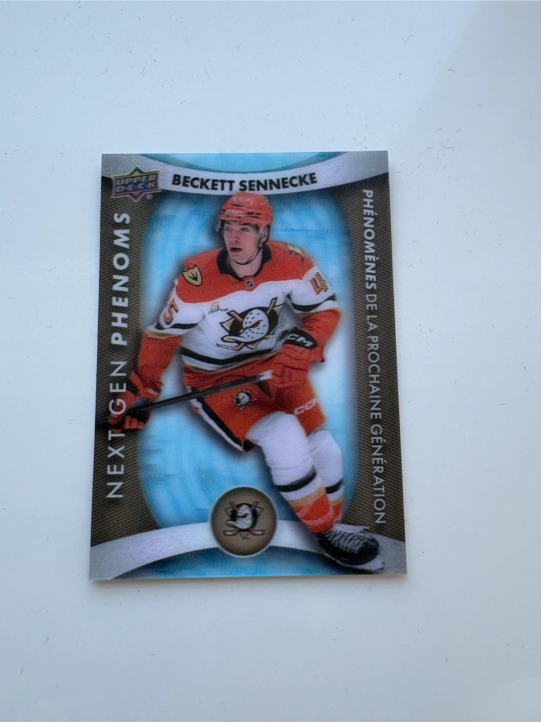 Beckett Sennecke Next Gen Phenoms Upper Deck Card