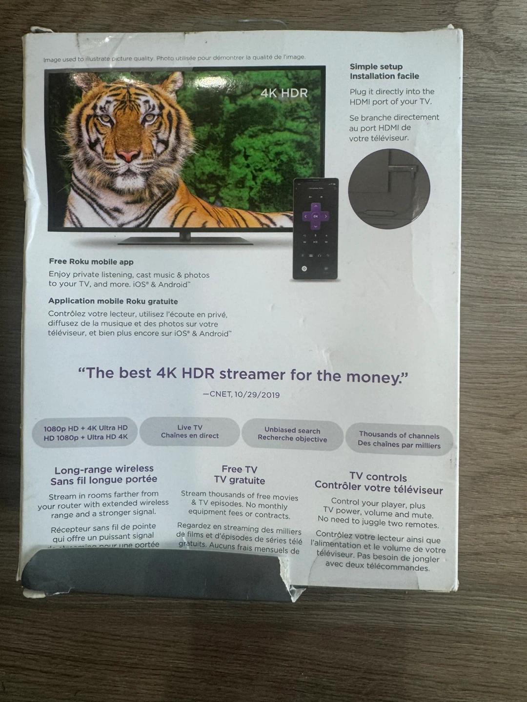 Roku Streaming Stick+ 4K HDR with Voice Remote - 3810CA - photo 2