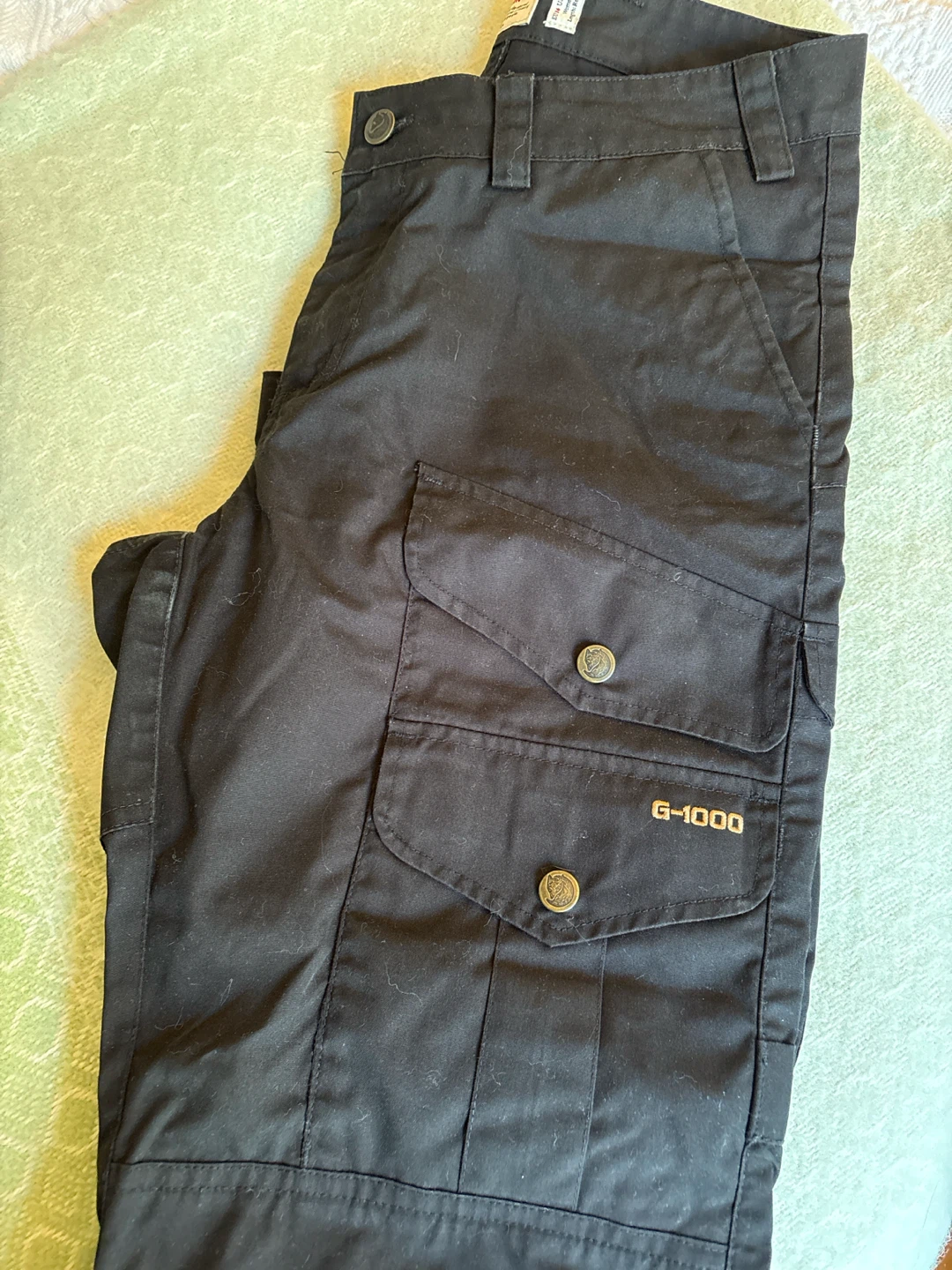 Fjällräven Women's G-1000 Black Trousers - photo 4