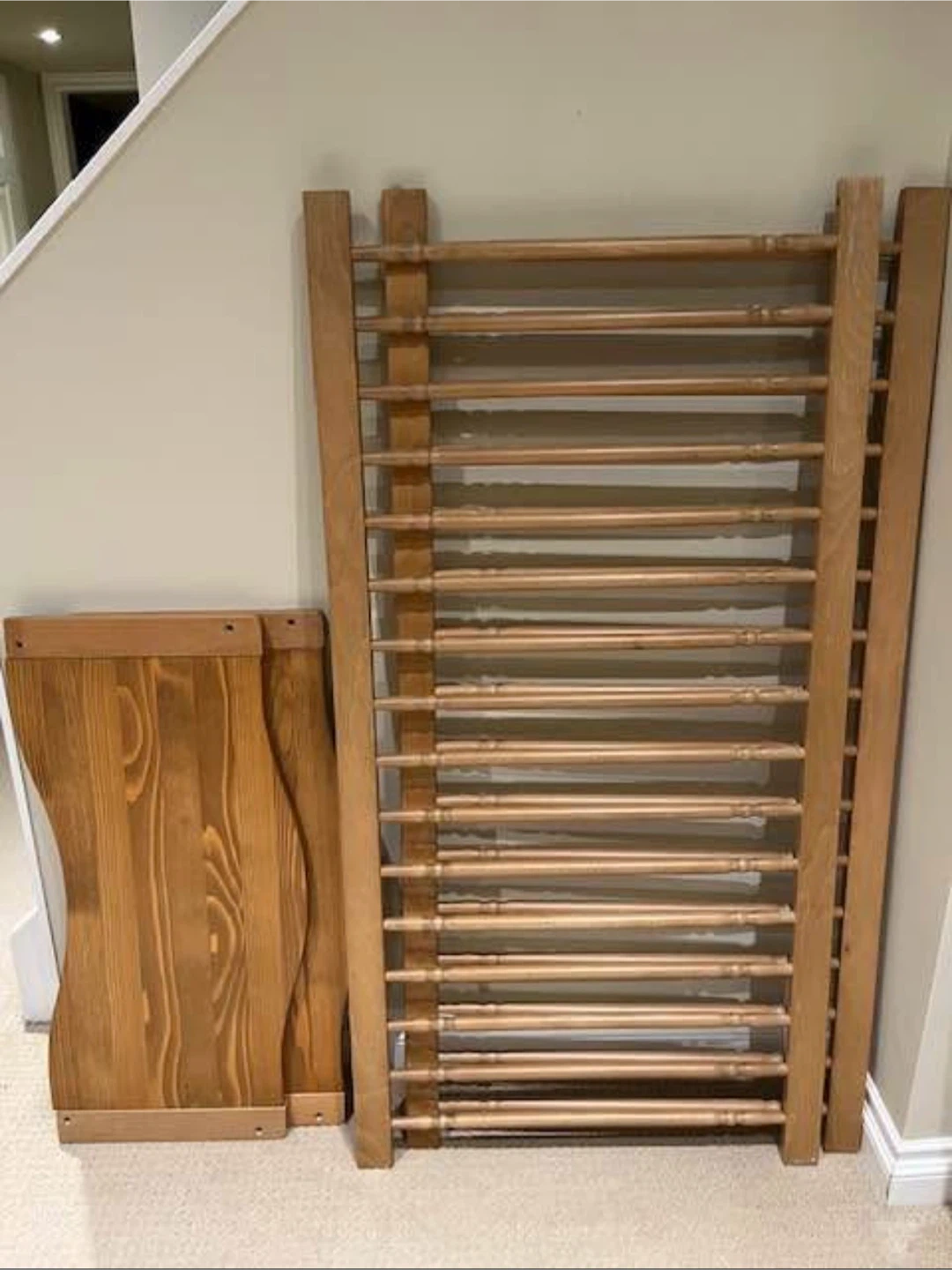 IKEA Minnen Extendable Bed Frame with Mattress - photo 3