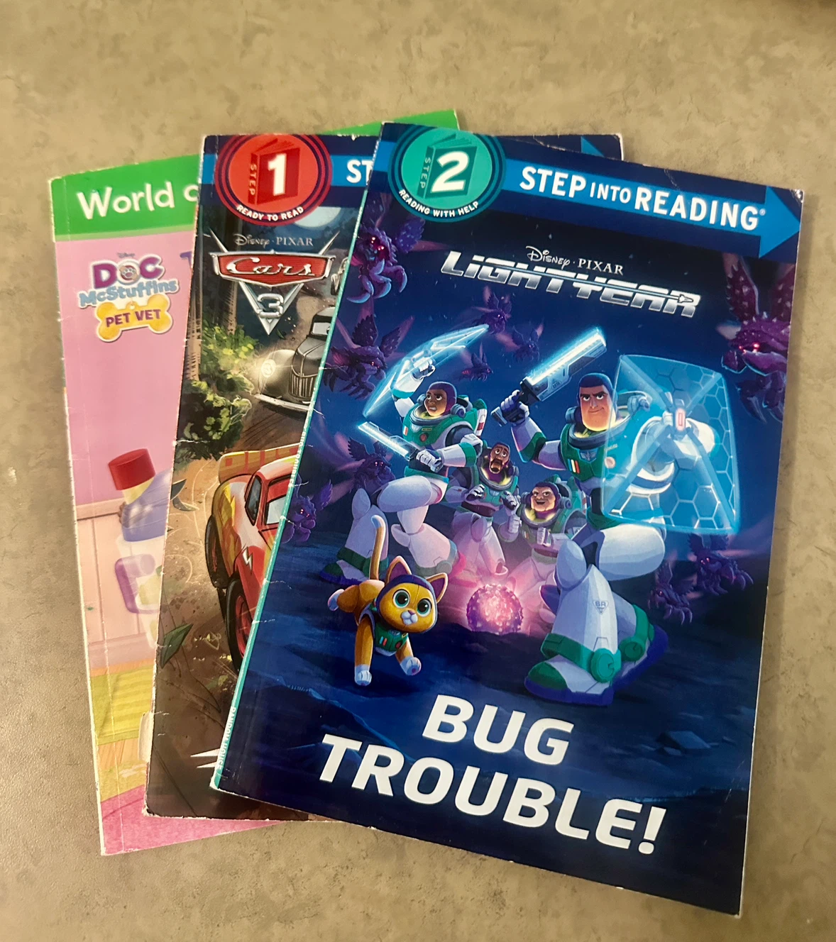 Set of 3 Disney Early Reader Books