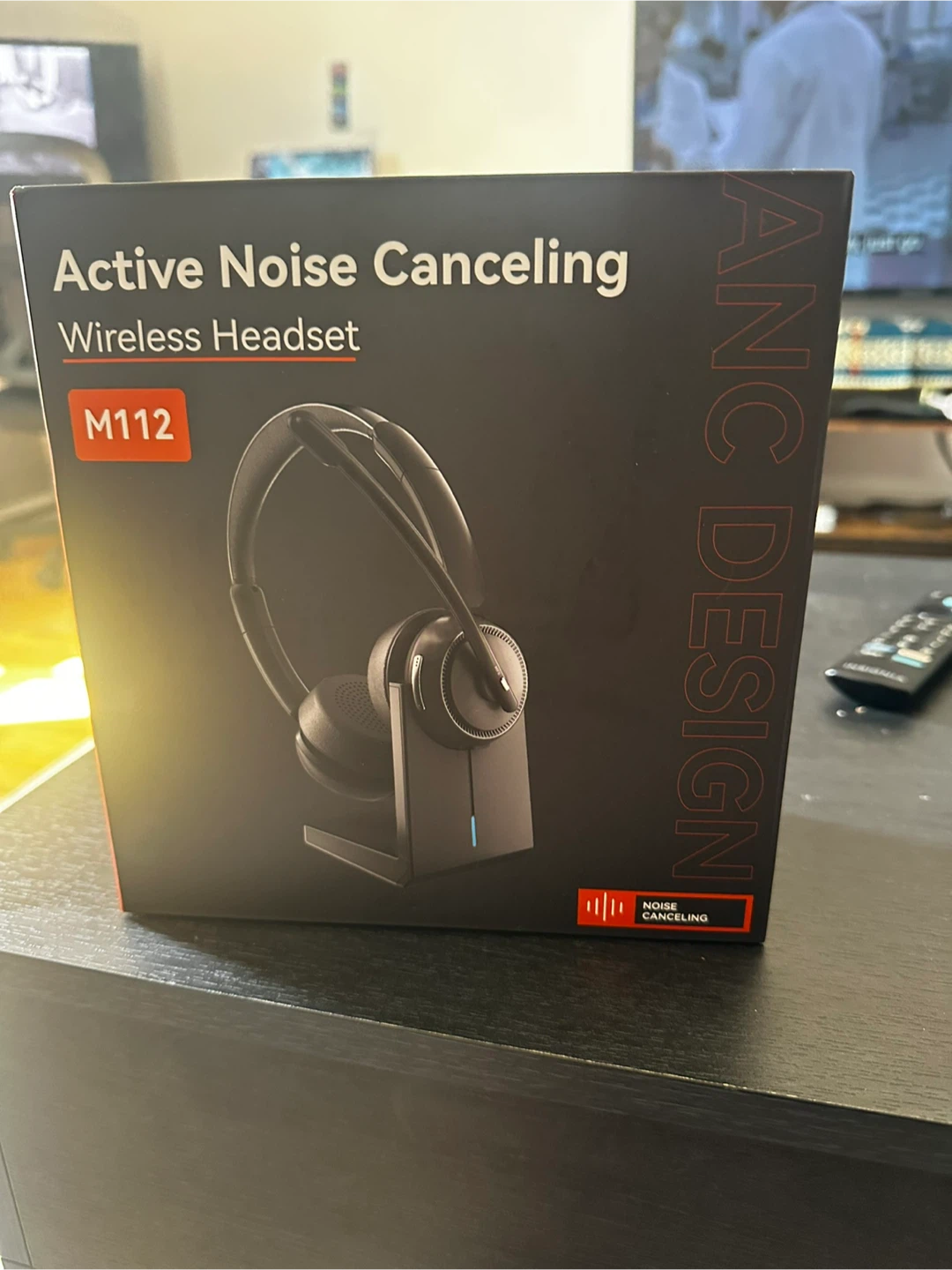 Angteela M112 Active Noise Canceling Wireless Headset