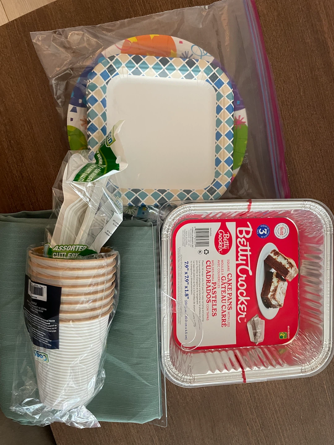 Disposable Party Supplies Bundle