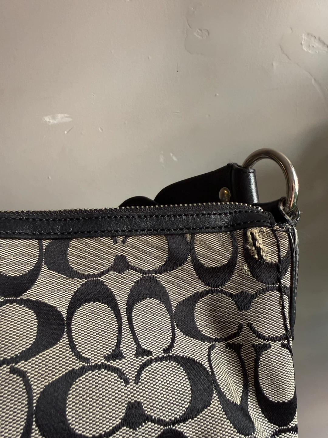 Coach Signature Monogram Soho Hobo Shoulder Bag - photo 2