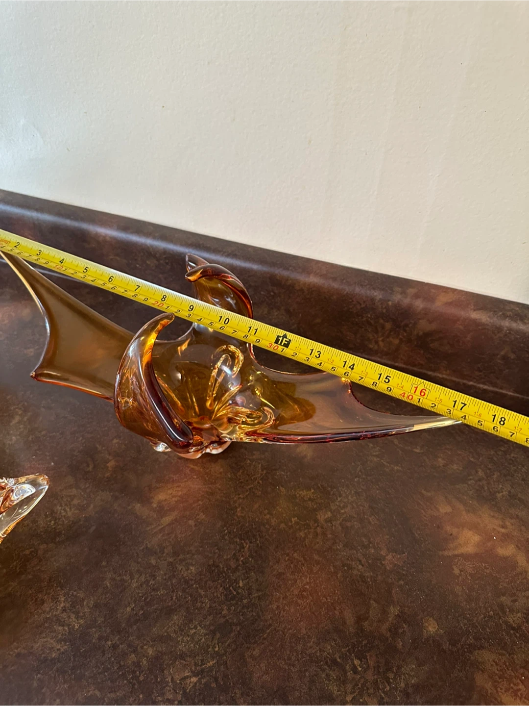 Vintage Amber Art Glass Bowls Set - photo 4