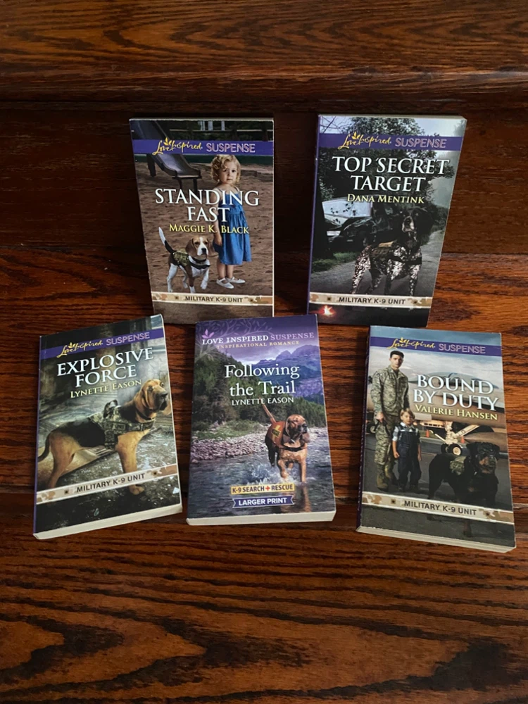 Set of 5 Love Inspired Suspense Novels
