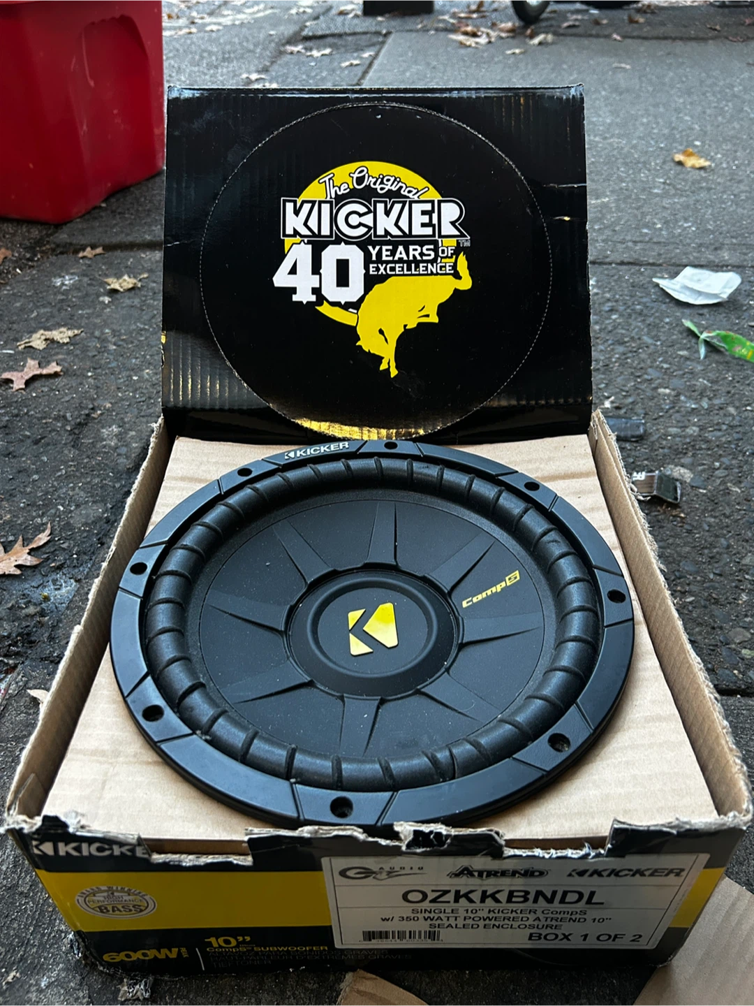 Kicker 10” subwoofer - photo 2