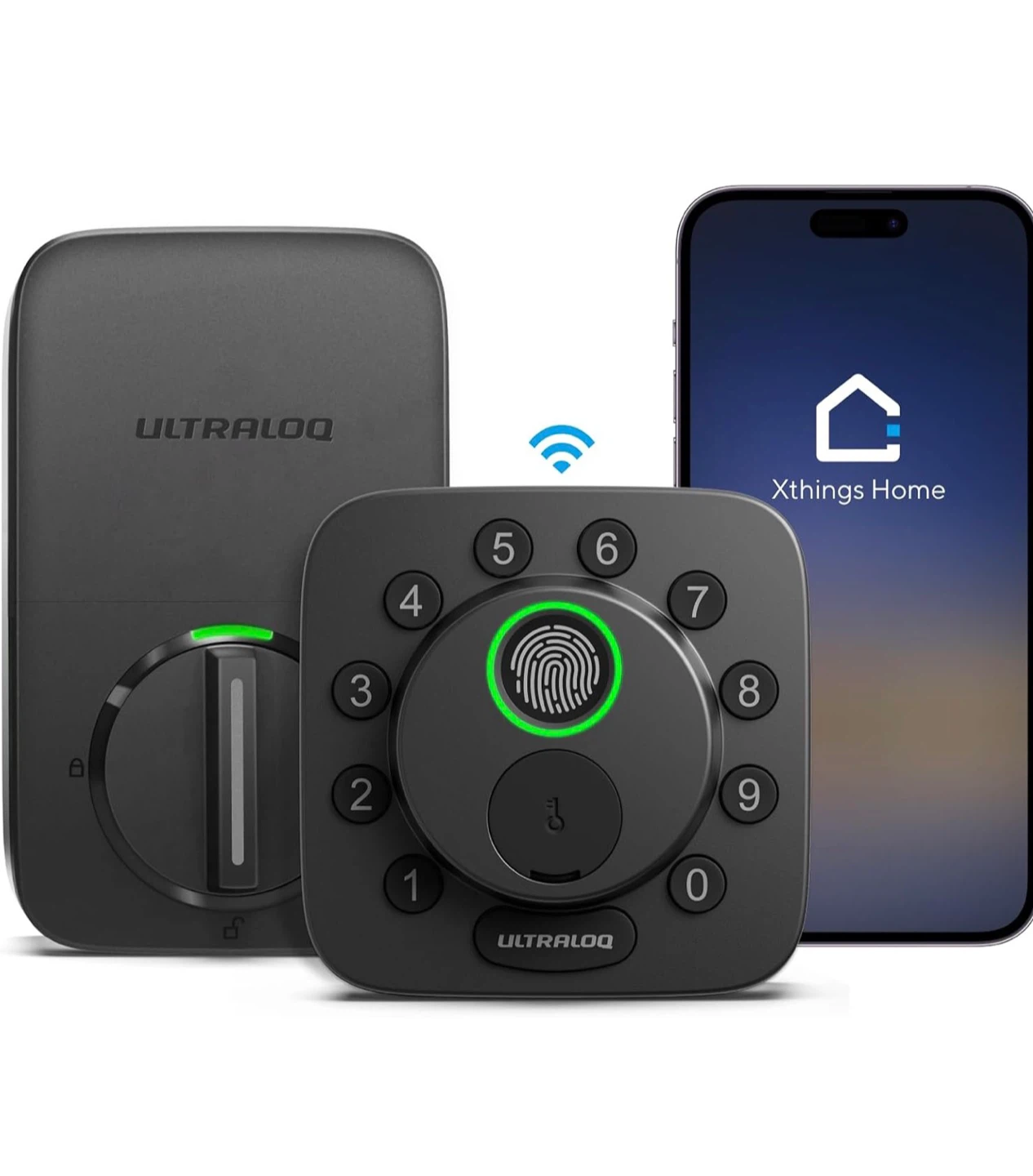 ULTRALOQ Bolt SE WiFi Smart Lock, Fingerprint Deadbolt