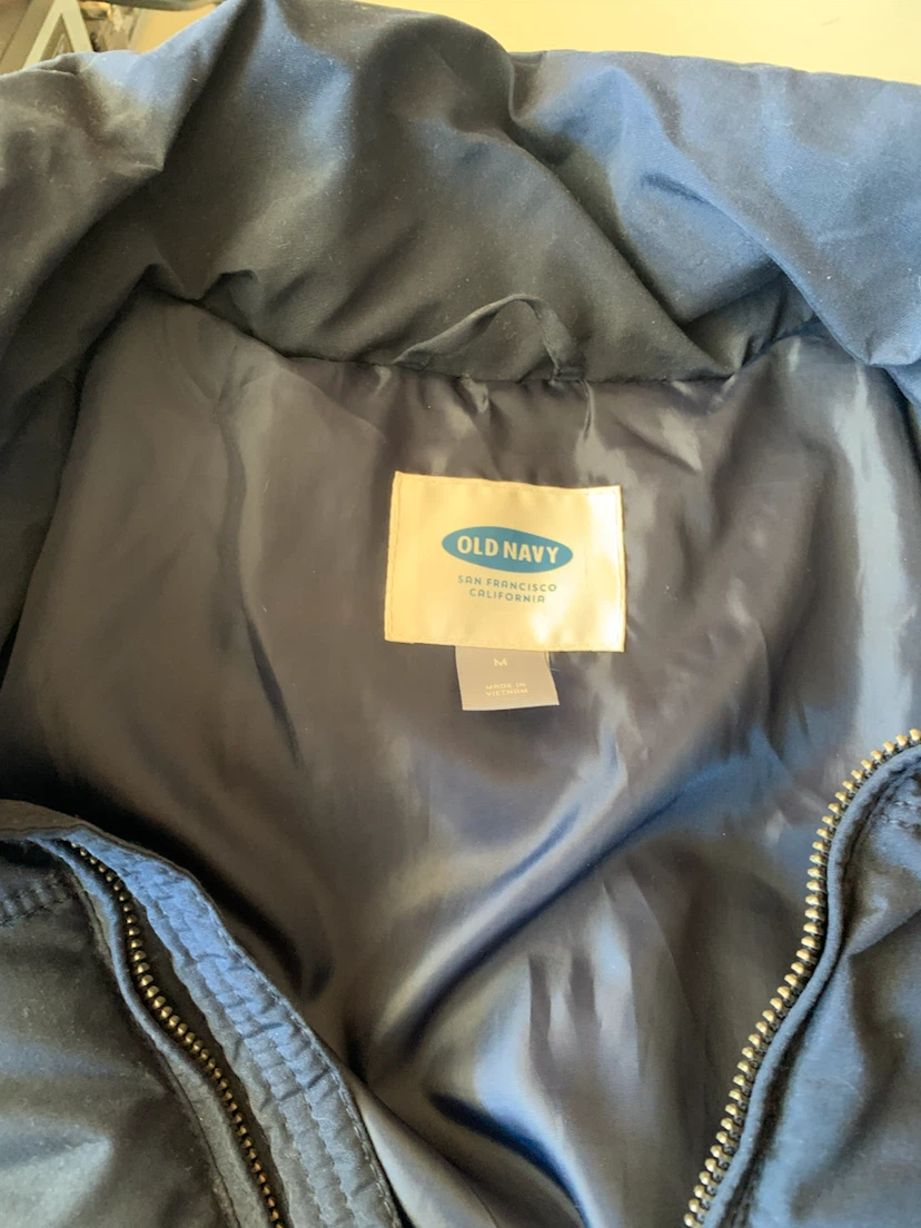 Old Navy Navy Puffer Jacket - photo 3