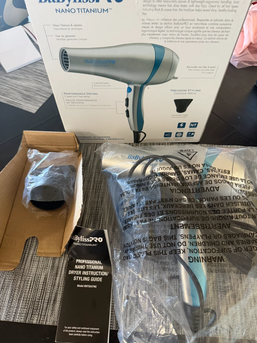 BaBylissPRO Nano Titanium Hair Dryer - photo 3