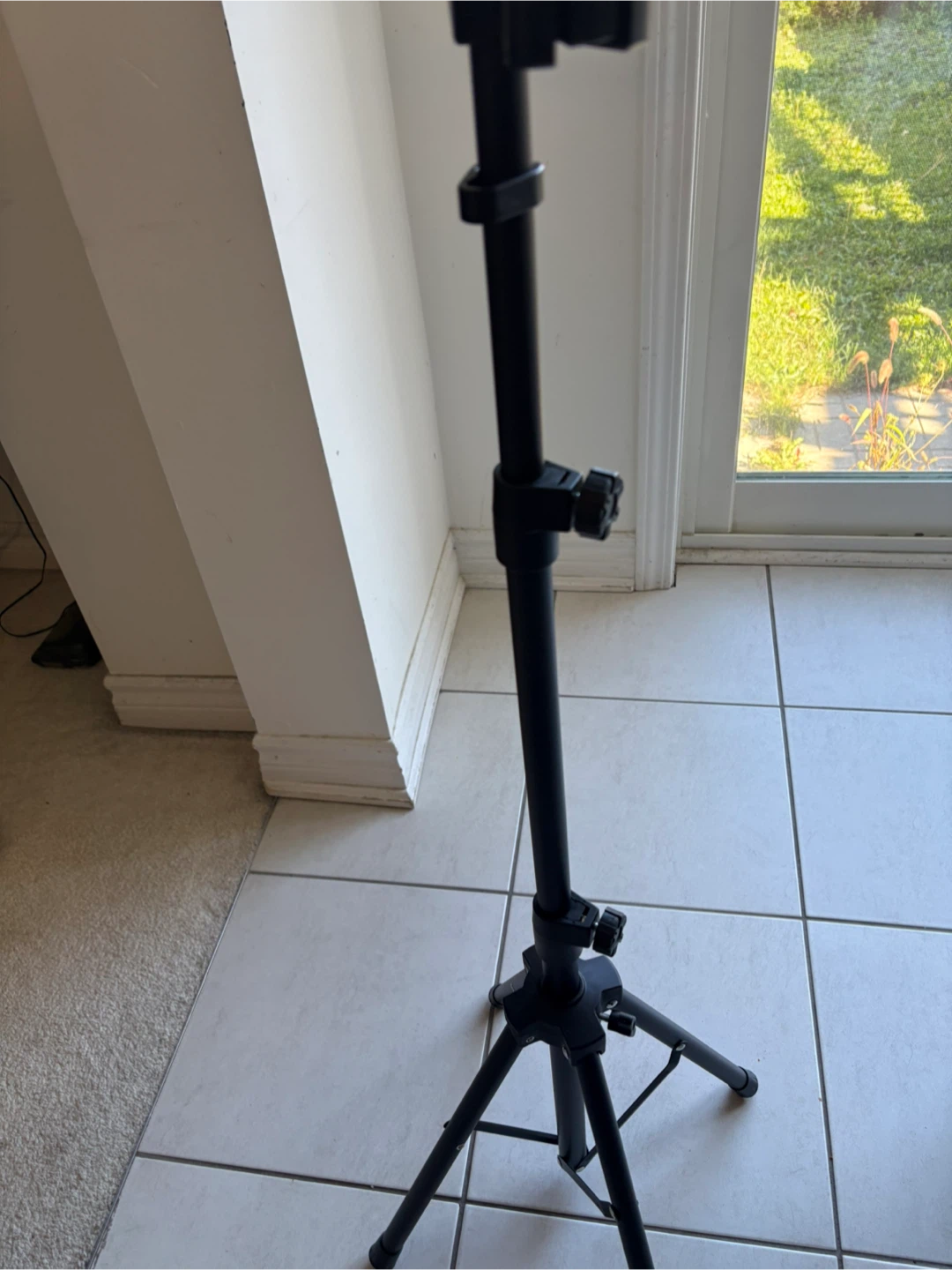Adjustable Mic Stand with Phone & Tablet Holder - photo 2