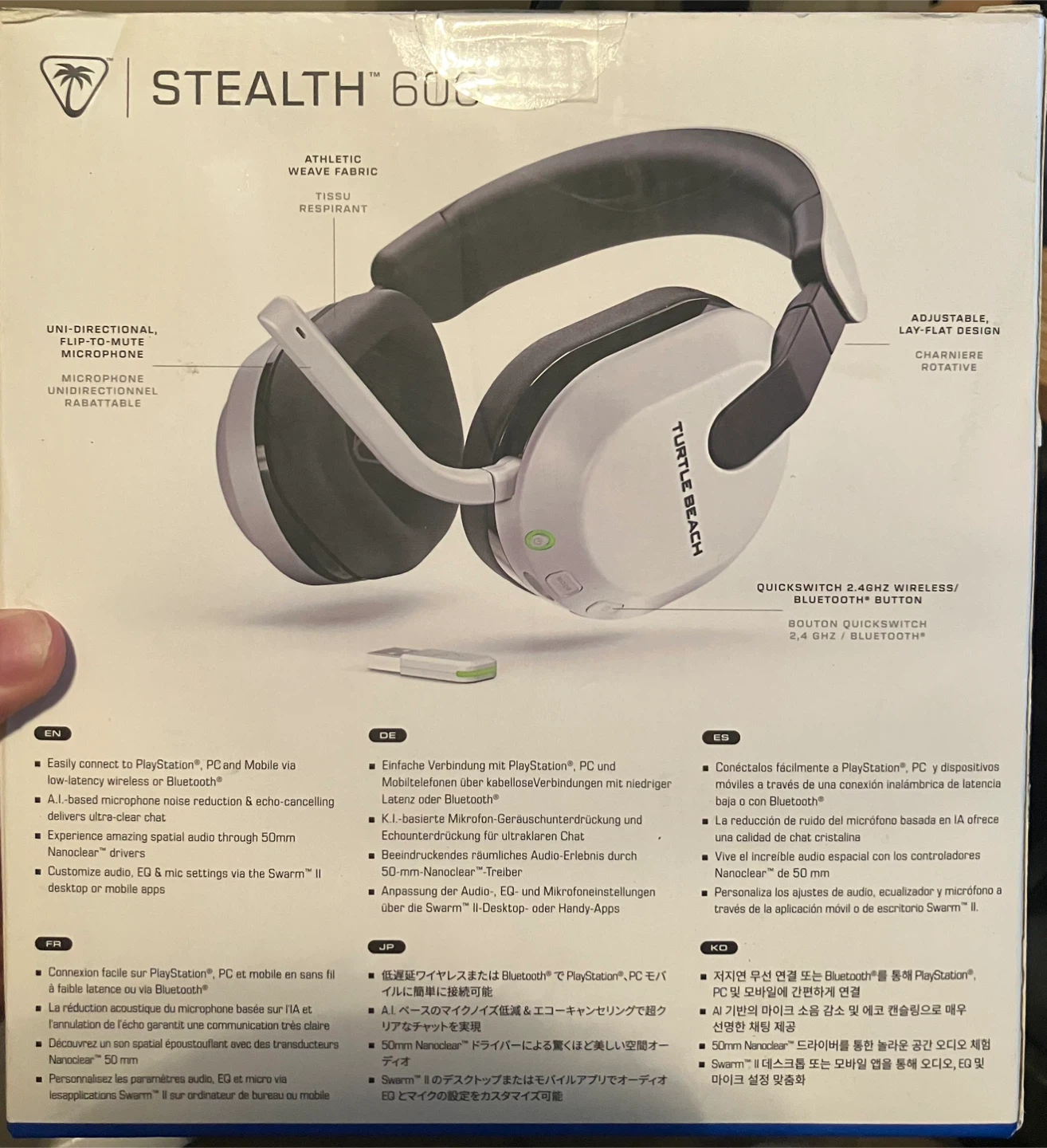 Turtle Beach Stealth 600 Wireless Gaming Headset - photo 3