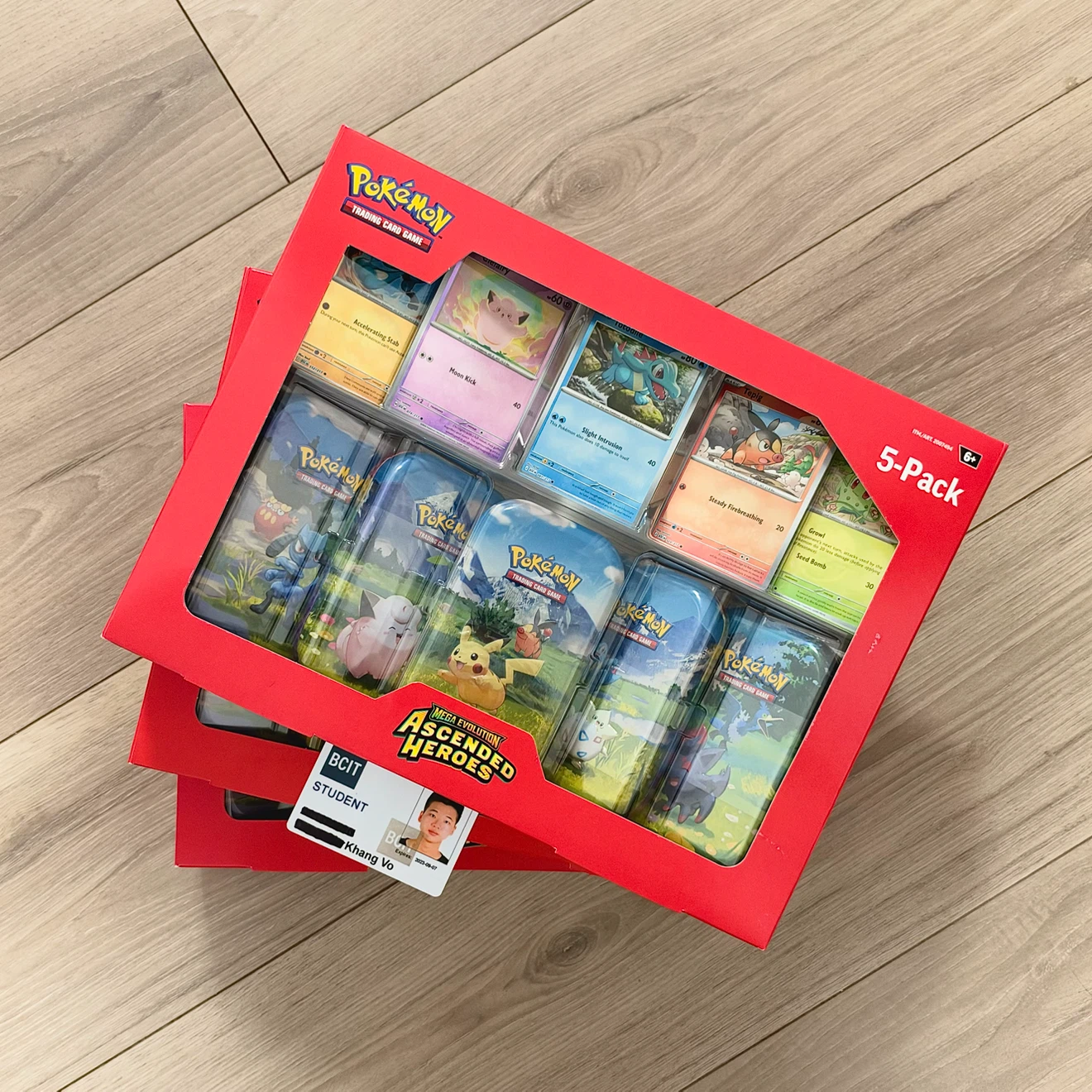 Pokemon Ascended Heroes Costco Mini Tin 5-Pack