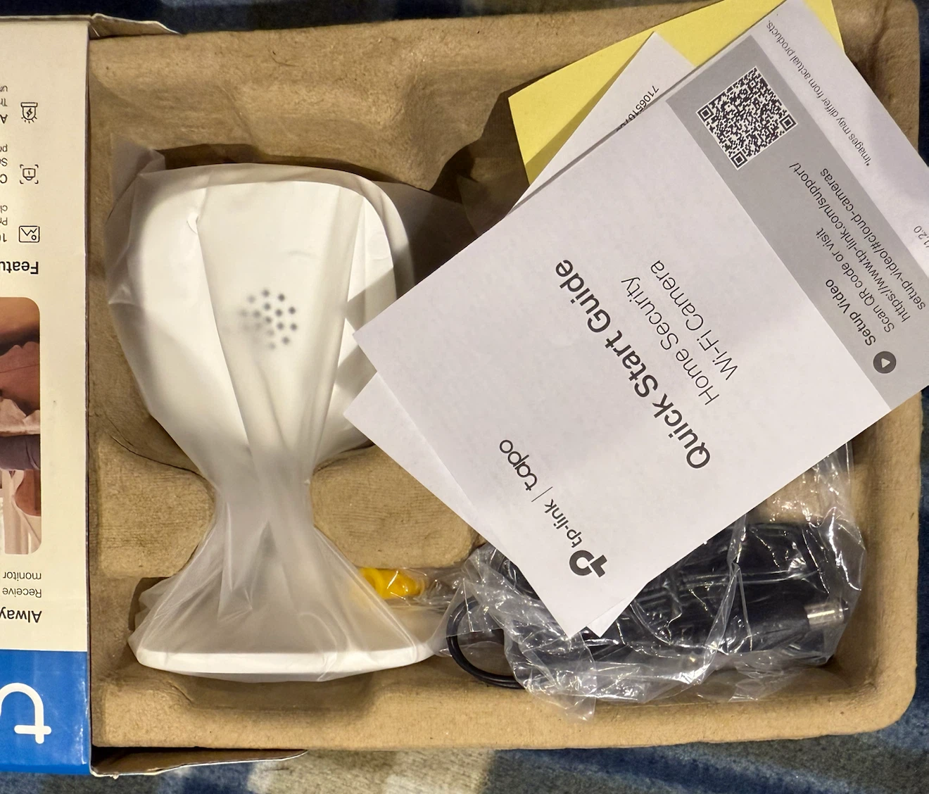TP-Link Tapo C100 1080p Wi-Fi Security Camera- New - photo 2