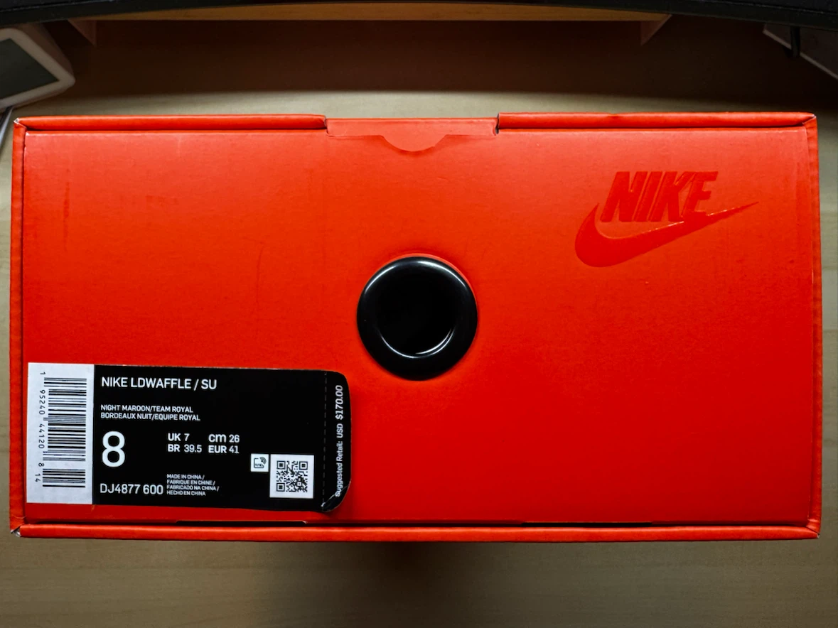 Nike x Undercover LDWaffle Night Maroon - photo 2