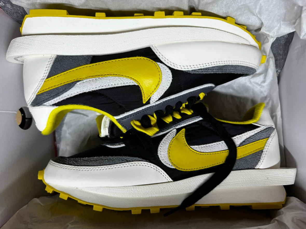 Nike LDWaffle Undercover Black Bright Citron
