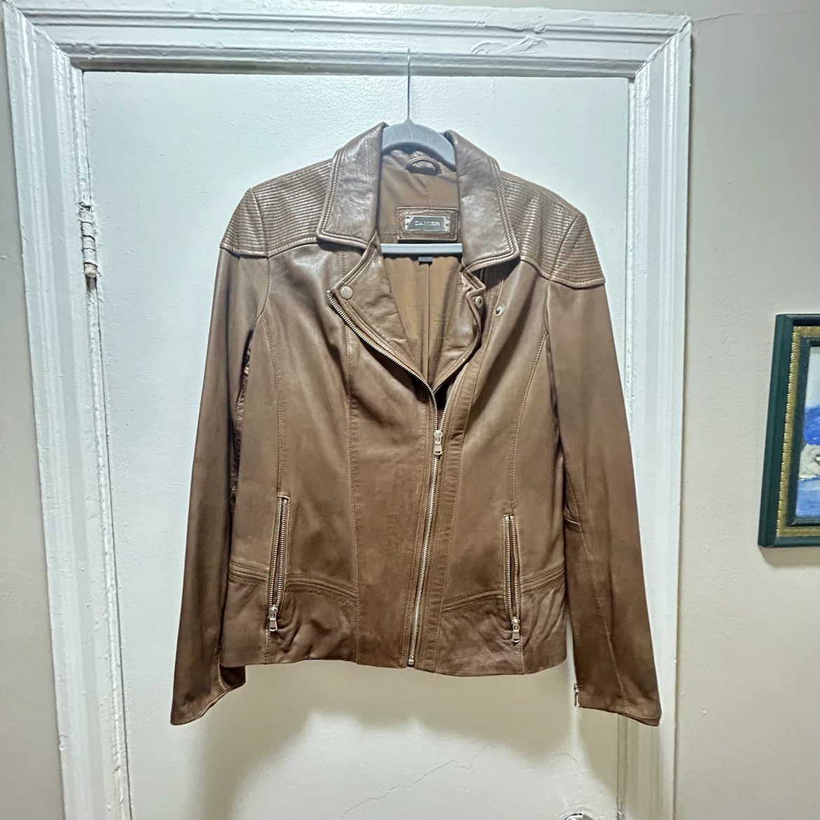 Danier Brown Leather Jacket