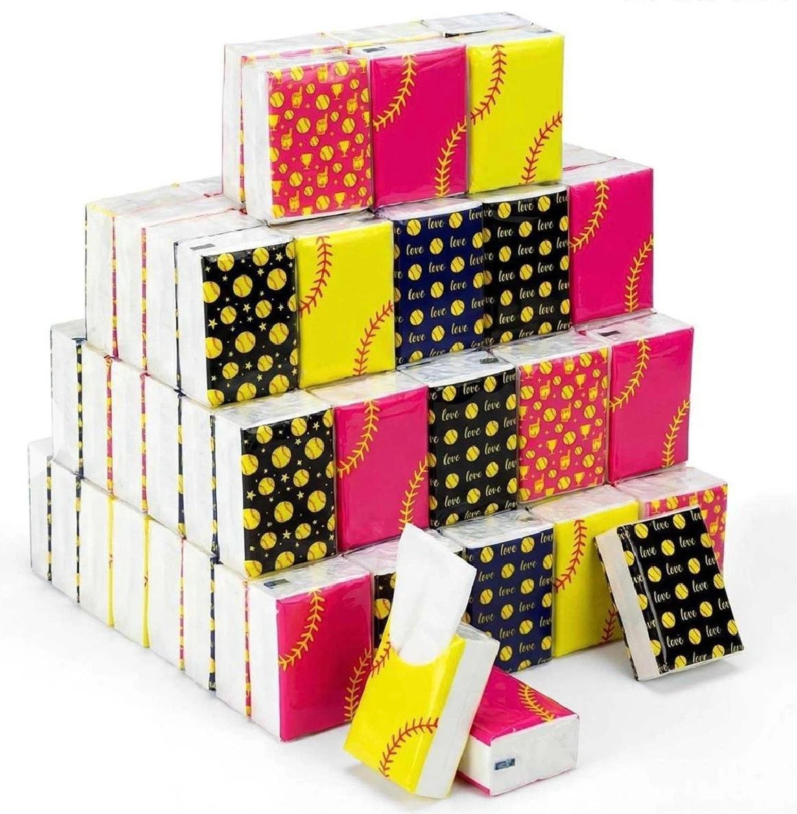 Motisky Softball Tissue Pack, 120 Units