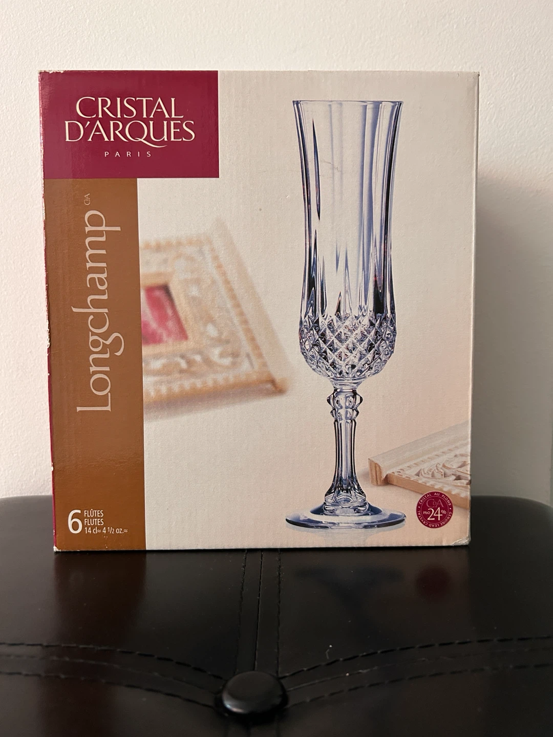 Cristal D'Arques Longchamp Flutes - Set of 6