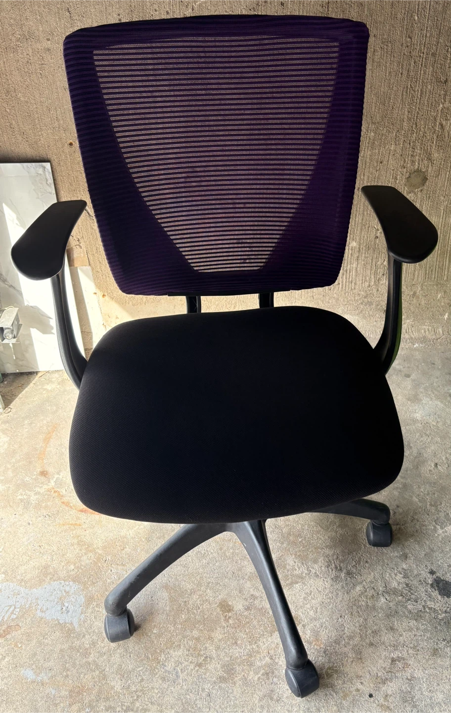 Purple Mesh Office Chair
